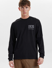Resteröds - LS Tee 1935 GOTS - t-shirts - svart - 4