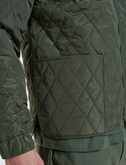 Resteröds - Quilted Zip Jacket - forårsjakker - grÖn - 6