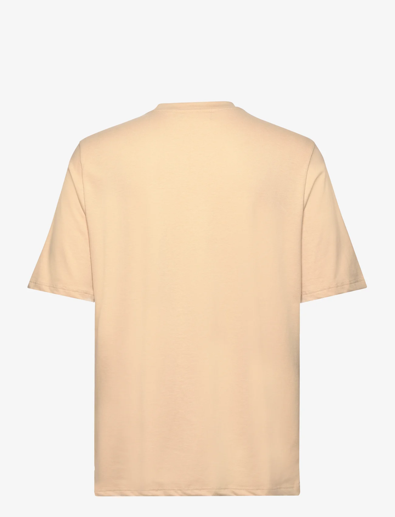 Resteröds - Mid Sleeve T-Shirt GOTS. - laagste prijzen - sand - 1