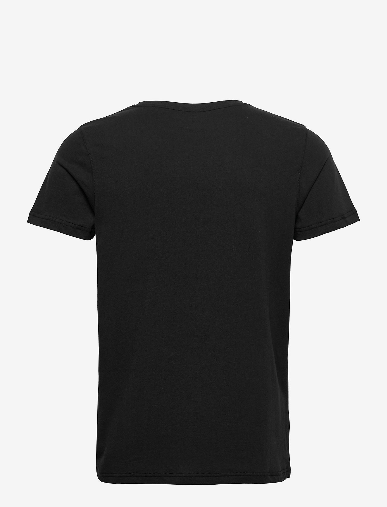 Resteröds - ORIGINAL men's R-neck tee GOTS - svart - 1