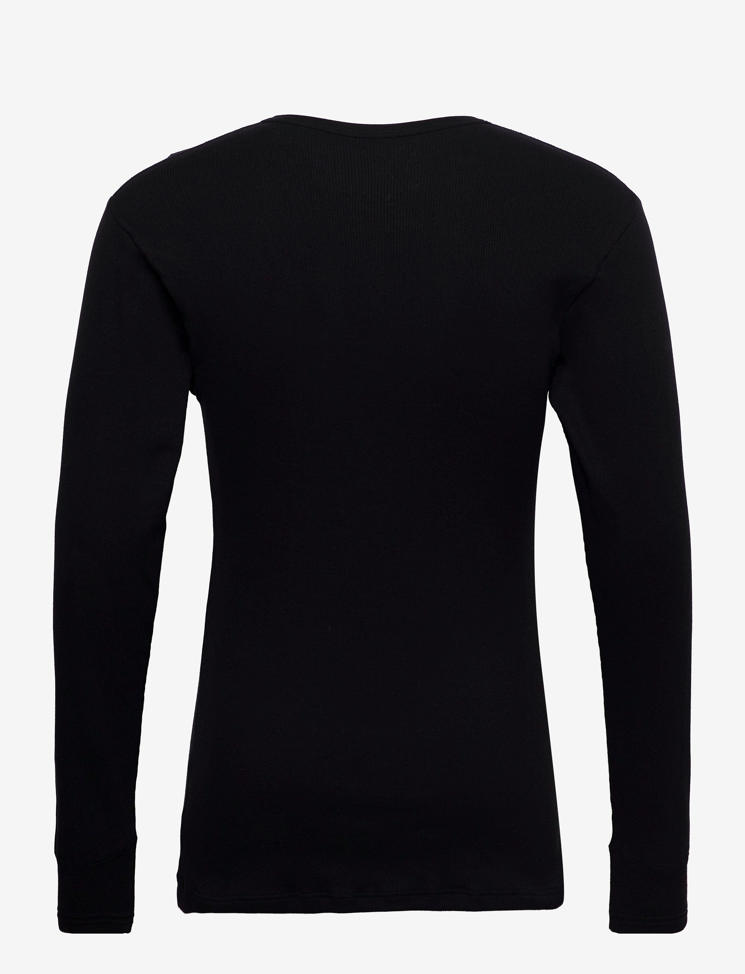 Resteröds - ORIGINAL bedstefartrøje GOTS - långärmade t-shirts - svart - 1