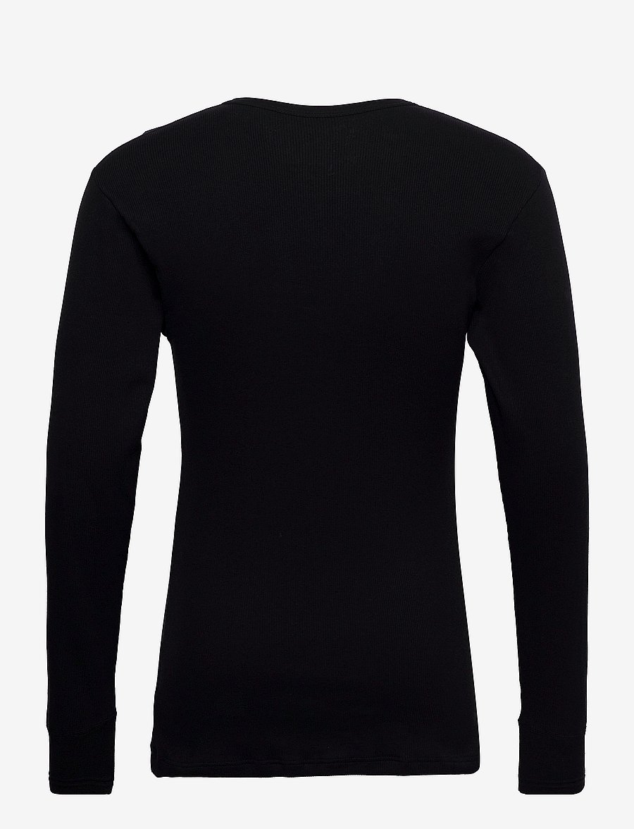 Resteröds - ORIGINAL bedstefartrøje GOTS - långärmade t-shirts - svart - 1