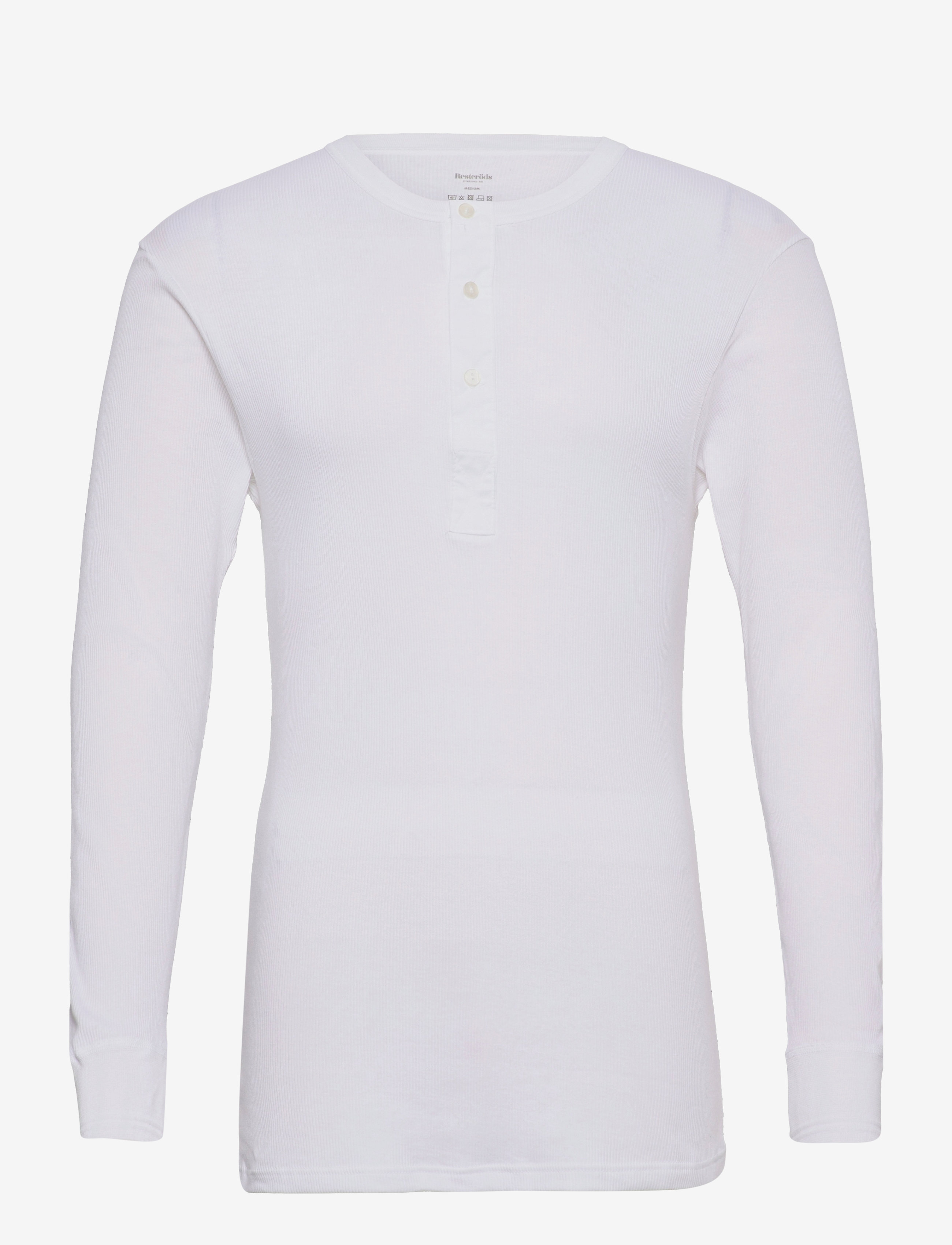 Resteröds ORIGINAL bedstefartrøje GOTS - Langärmelig - VIT / white