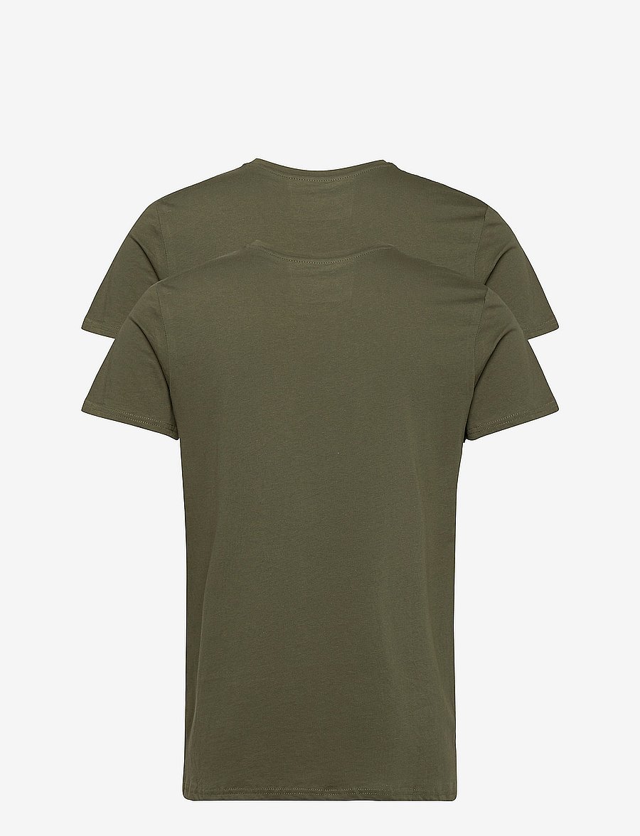 Resteröds - RT ORGANIC COTTON 2-PACK TEE - t-kreklu multipaka - grön - 2