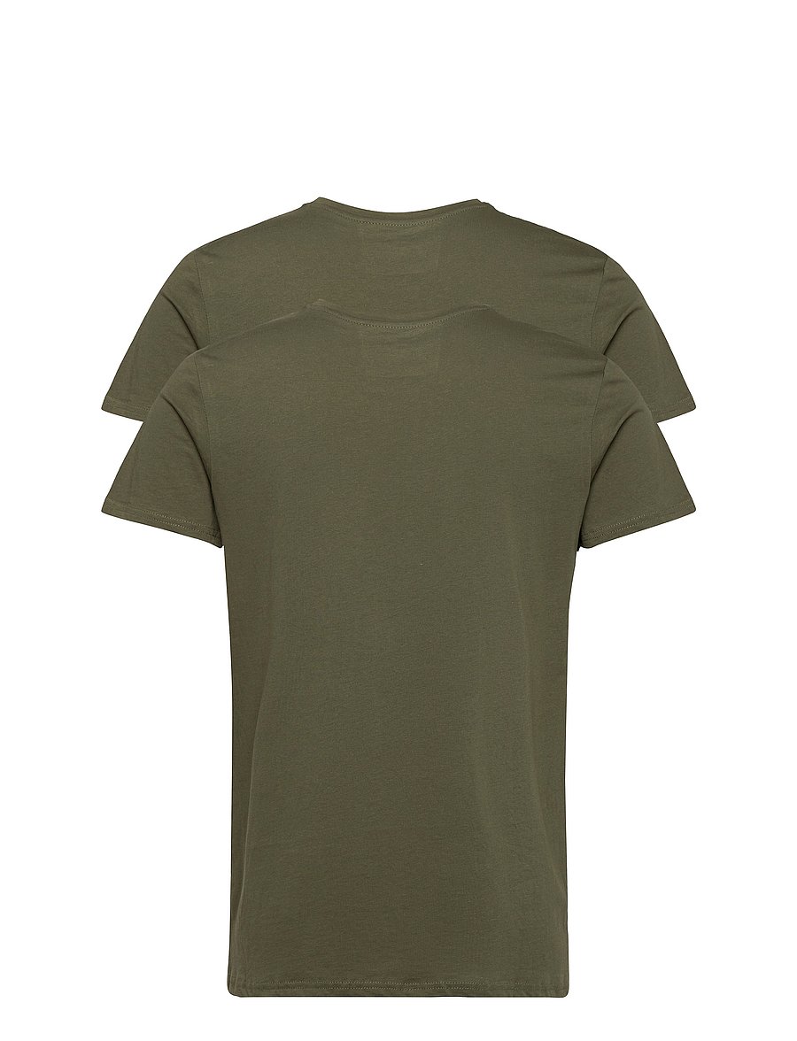 Resteröds - RT ORGANIC COTTON 2-PACK TEE - multipack t-shirts - grön - 2