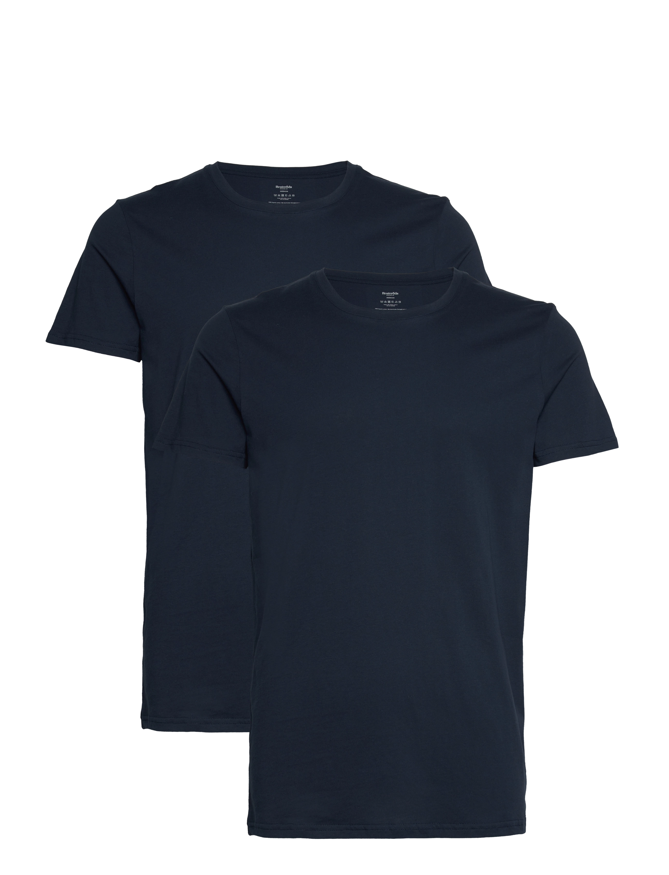 Resteröds - RT ORGANIC COTTON 2-PACK TEE - t-shirts im multipack - navy - 0