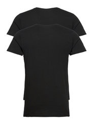 Resteröds - RT ORGANIC COTTON 2-PACK TEE - multipack t-skjorter - svart - 1