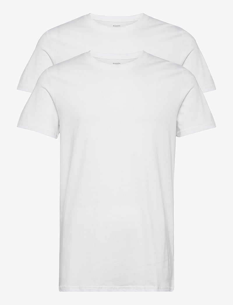 Resteröds - RT ORGANIC COTTON 2-PACK TEE - multipack t-shirts - white - 0