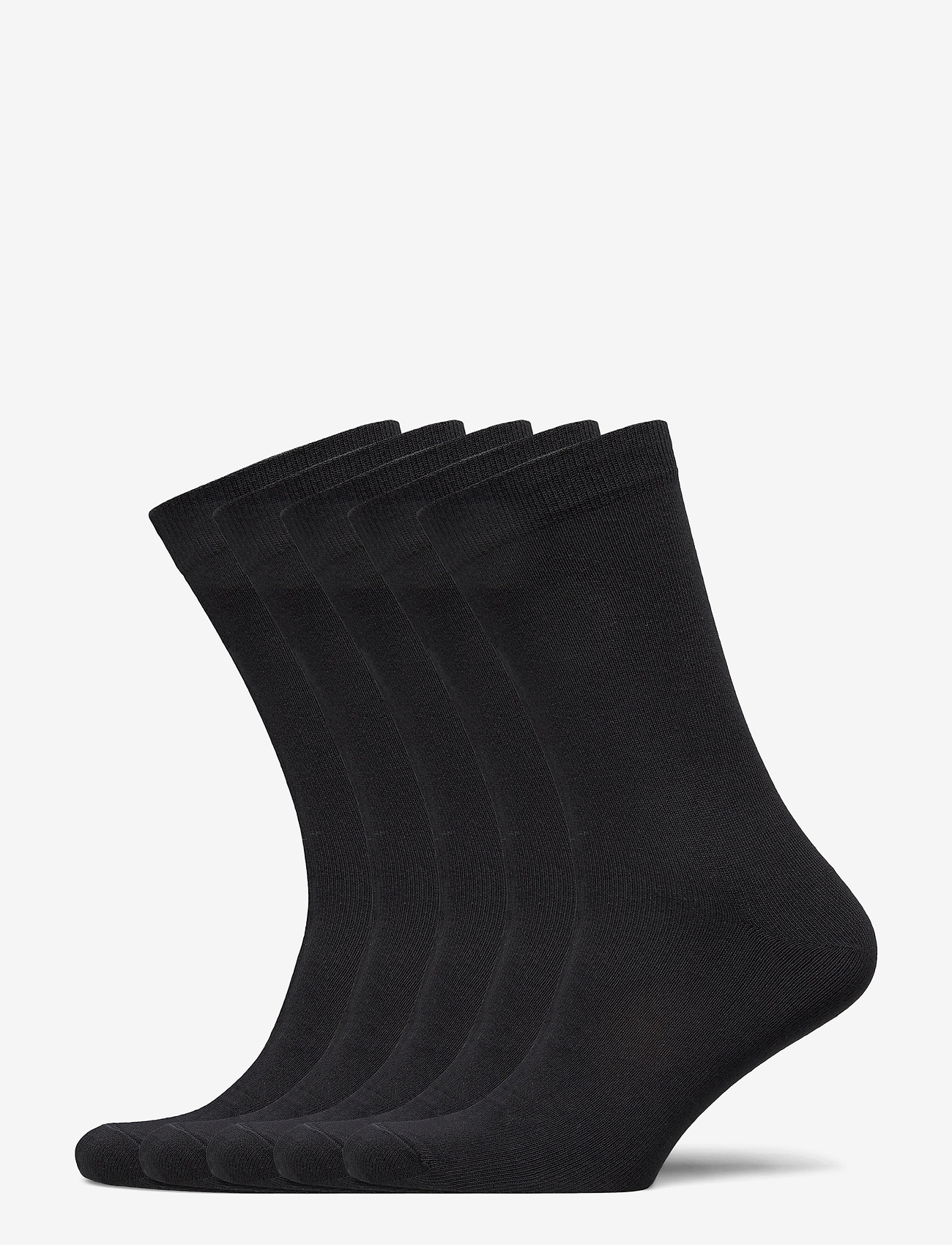 Resteröds - Socks 5-Pack Organic Cotton - laveste priser - black - 0