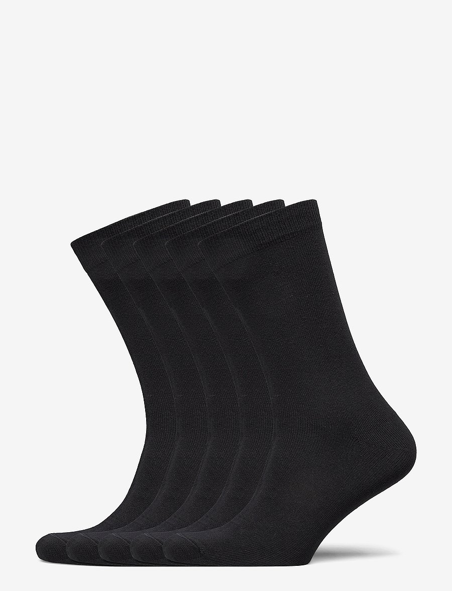 Resteröds - Socks 5-Pack Organic Cotton - tennissocken - black - 0
