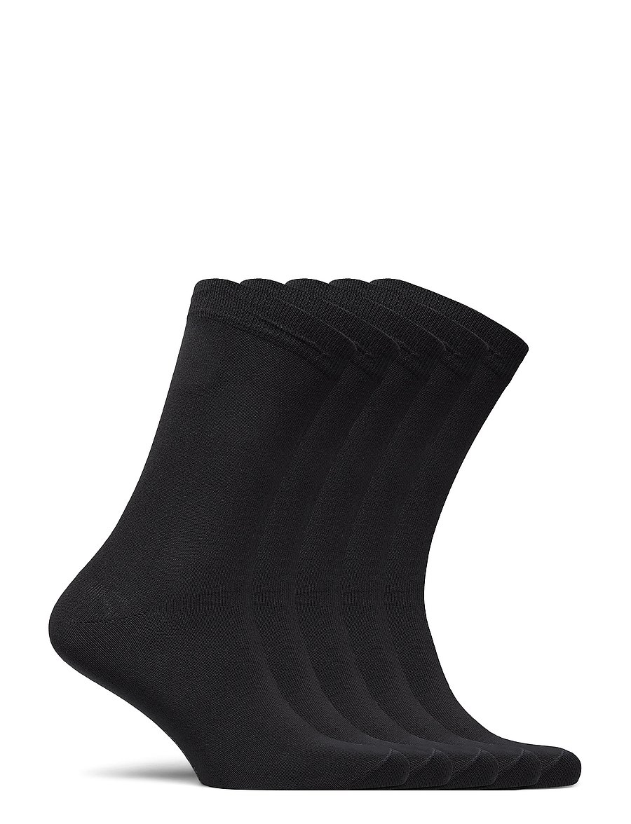 Resteröds - Socks 5-Pack Organic Cotton - tennissocken - black - 1