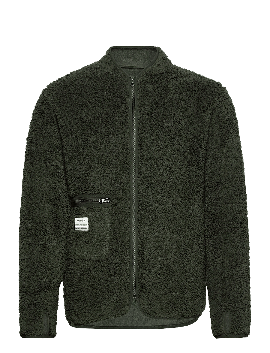 Resteröds - Original Fleece Jacket Recycle - teddytröjor - green3 - 1