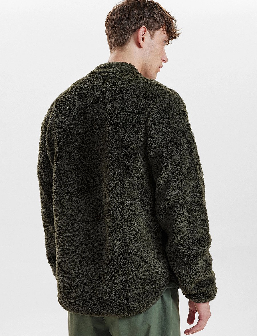 Resteröds - Original Fleece Jacket Recycle - teddytröjor - green3 - 4