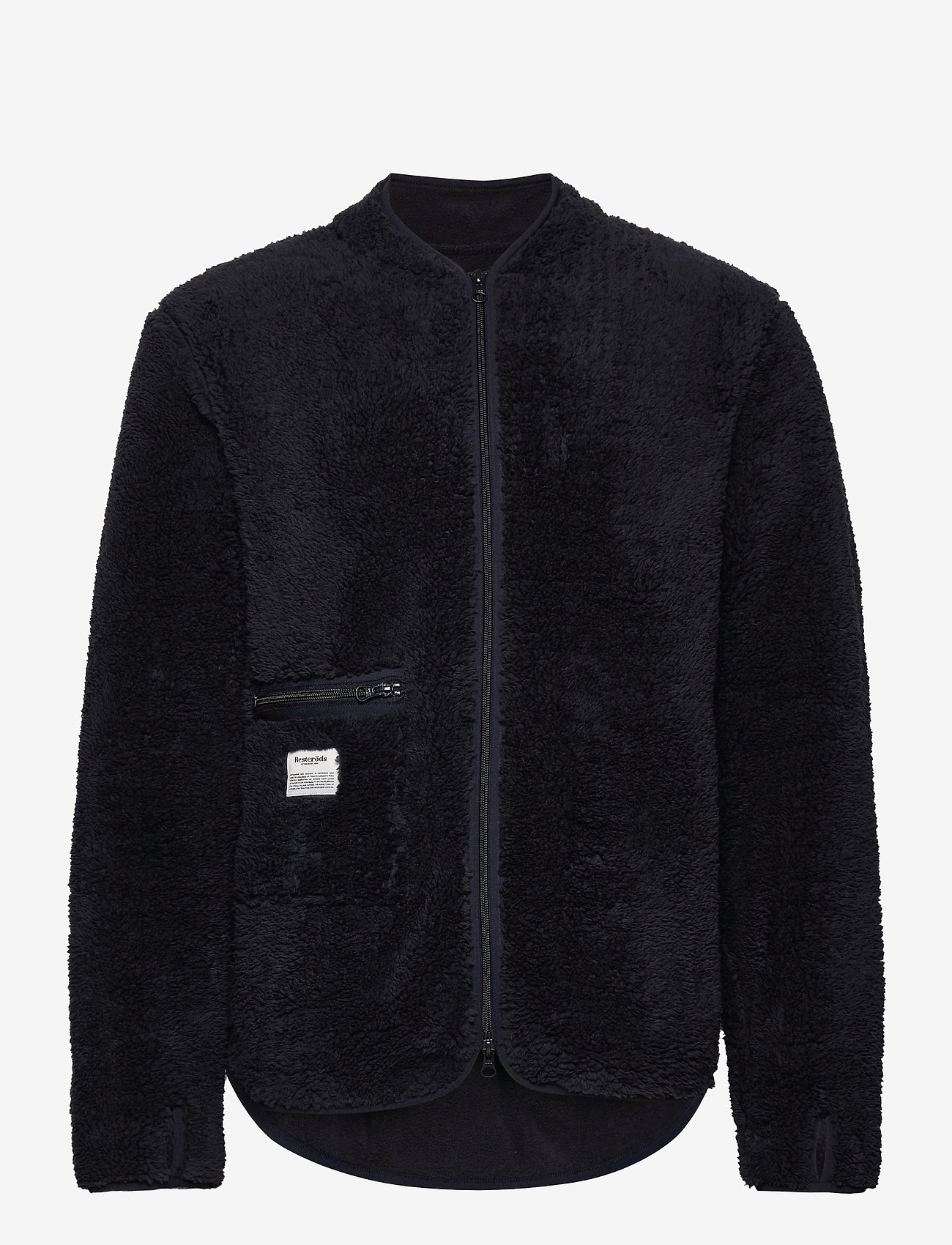 Resteröds - Original Fleece Jacket Recycle - sweatshirts - navy - 0
