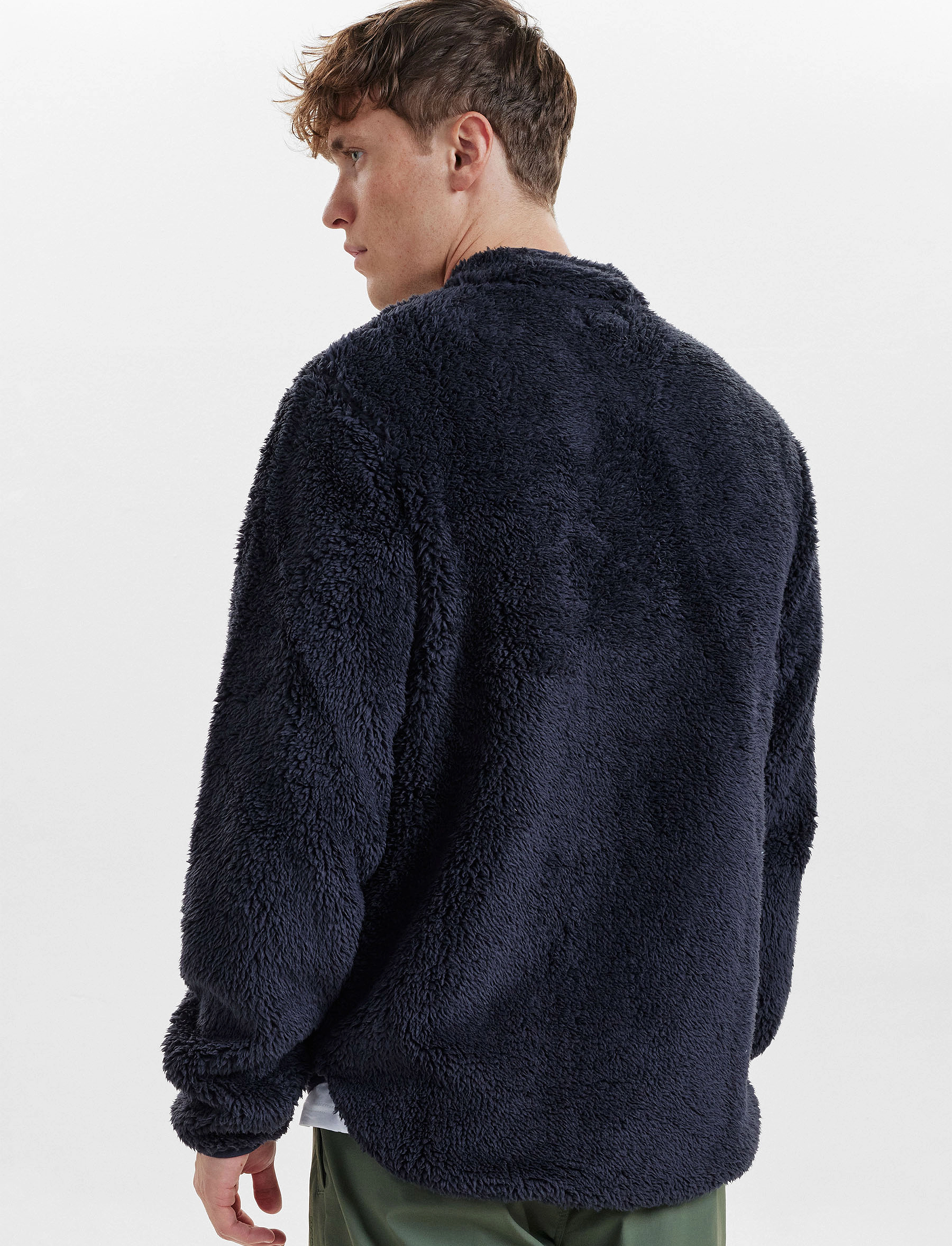 Resteröds - Original Fleece Jacket Recycle - fleece-pullover - navy - 4