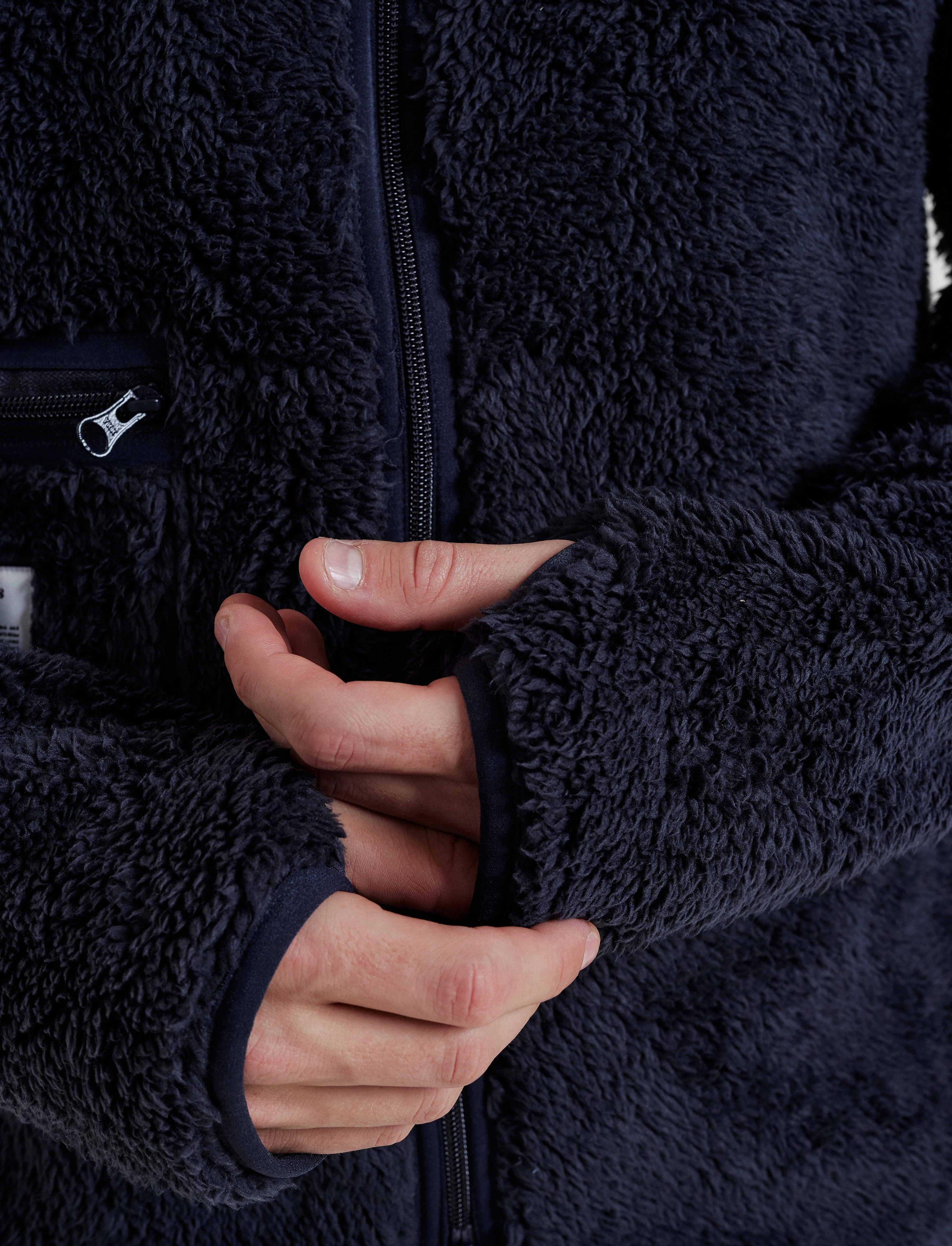 Resteröds - Original Fleece Jacket Recycle - fleece-pullover - navy - 5