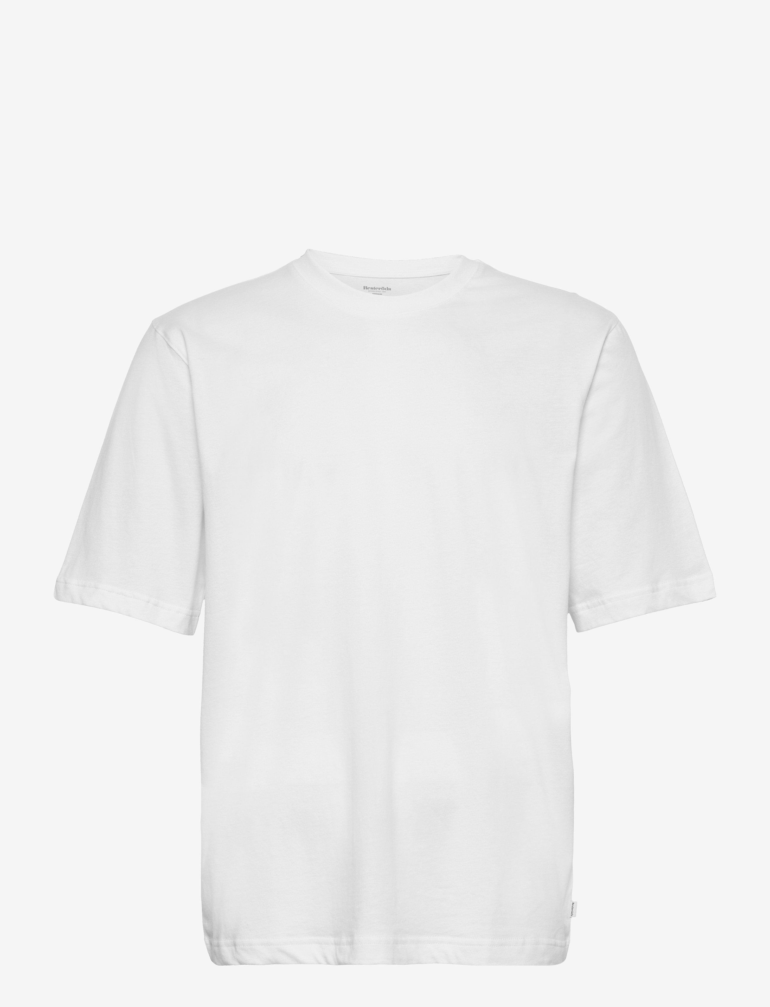 Resteröds Mid Sleeve Tee, S, White, T-Shirts > Kortærmede, Herre