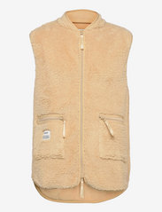 Fleece Vest Recycled - SAND