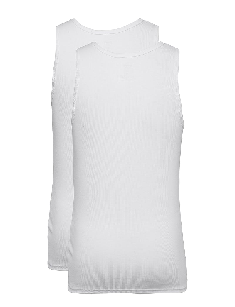 Resteröds - Tanktop 2-Pack Bamboo FSC - linnen - vit - 1