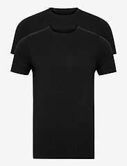 Resteröds - Tee 2-Pack Bamboo FSC - multipack t-shirts - svart - 0