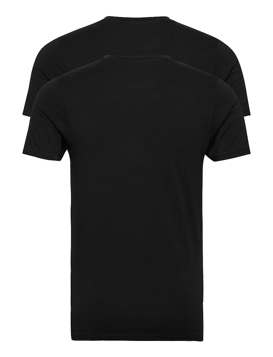 Resteröds - Tee 2-Pack Bamboo - t-paidat monipakkauksessa - svart - 1