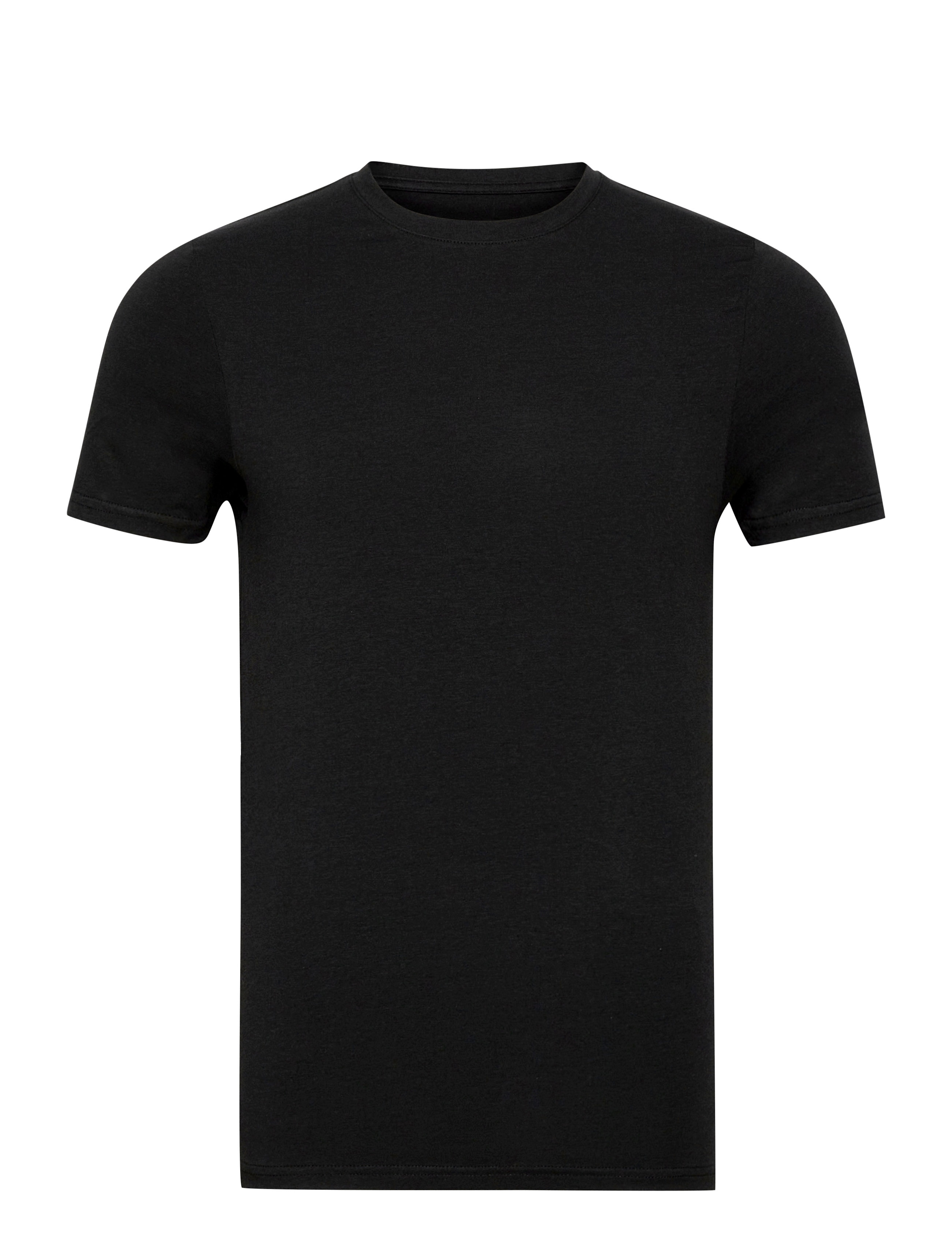 Resteröds - Tee 2-Pack Bamboo - kortærmede t-shirts - svart - 2