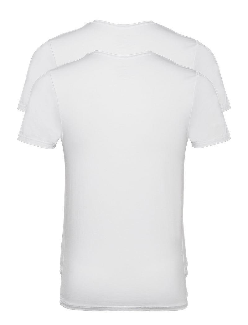 Resteröds - Tee 2-Pack Bamboo - multipack t-shirts - vit - 1