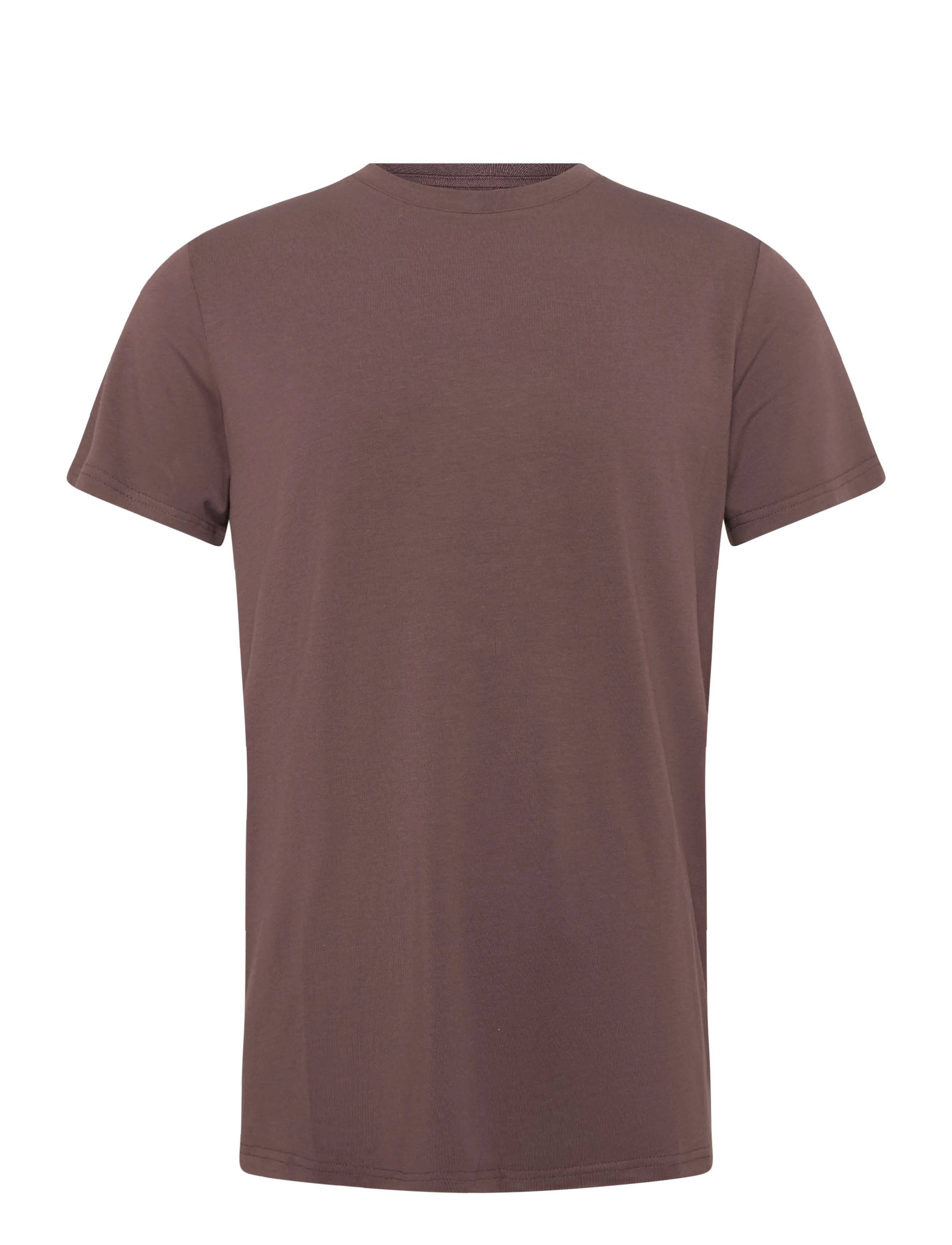 Resteröds RTBamboo Tee. - Short-sleeved t-shirts - BROWN / brown
