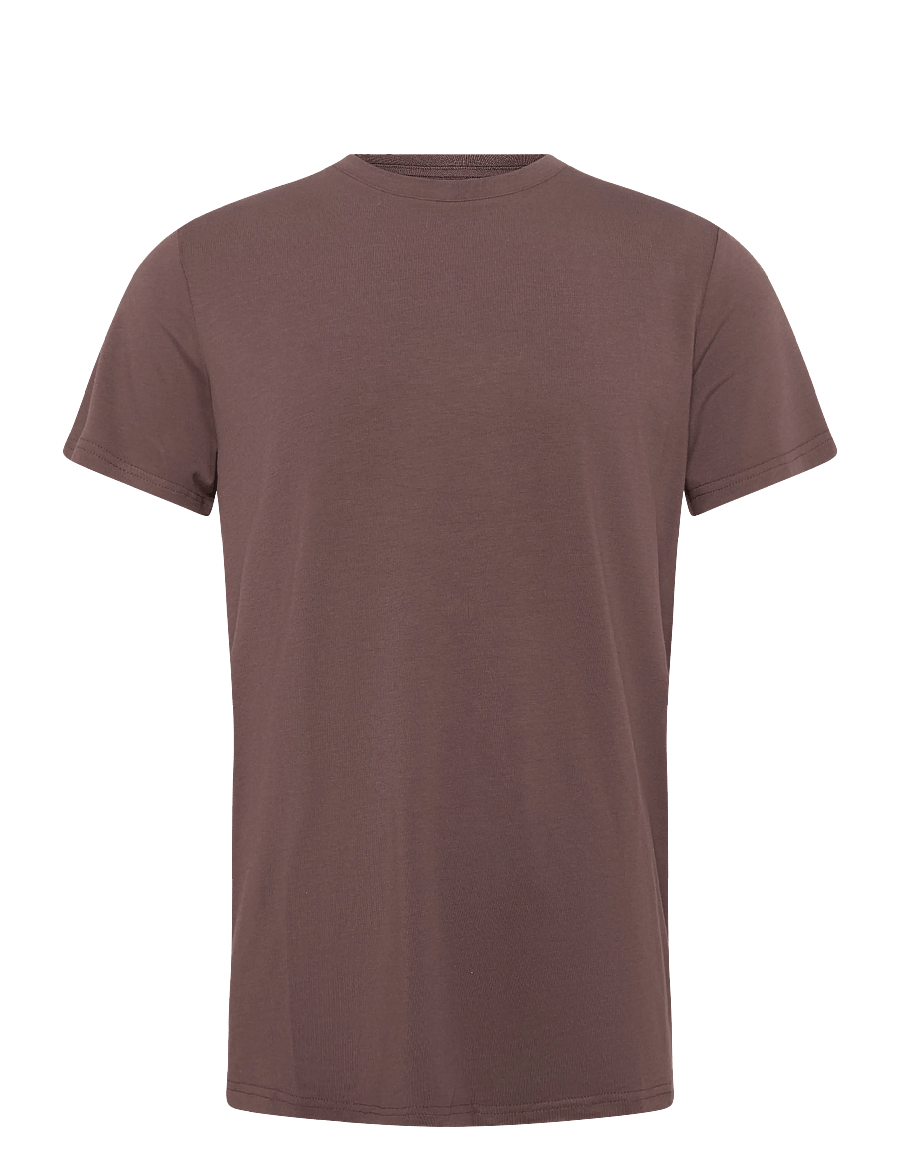 Resteröds - RTBamboo Tee. - t-shirts - brown - 0