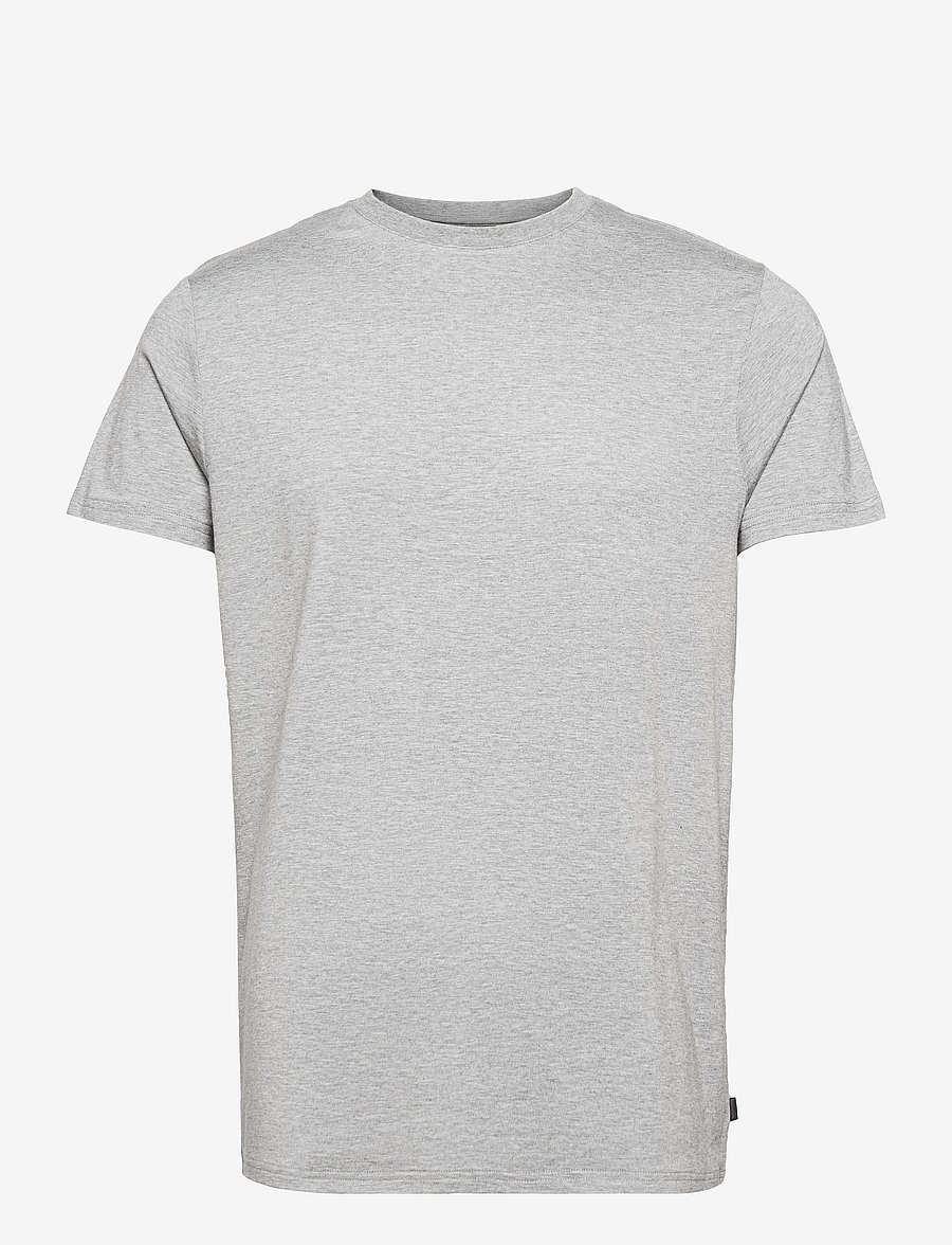 Resteröds - RTBamboo Tee. - kortærmede t-shirts - grå - 1