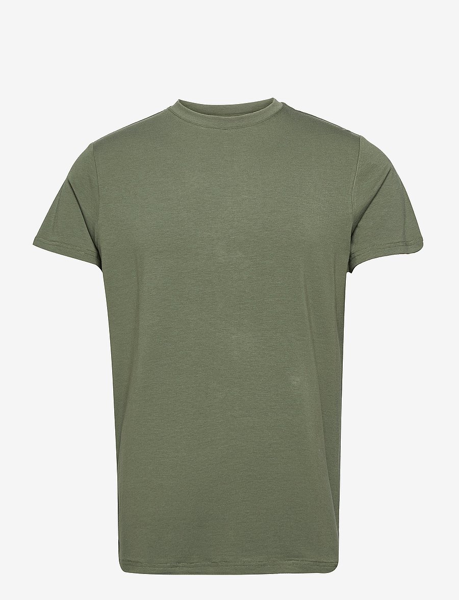 Resteröds - RTBamboo Tee. - short-sleeved t-shirts - grön - 0