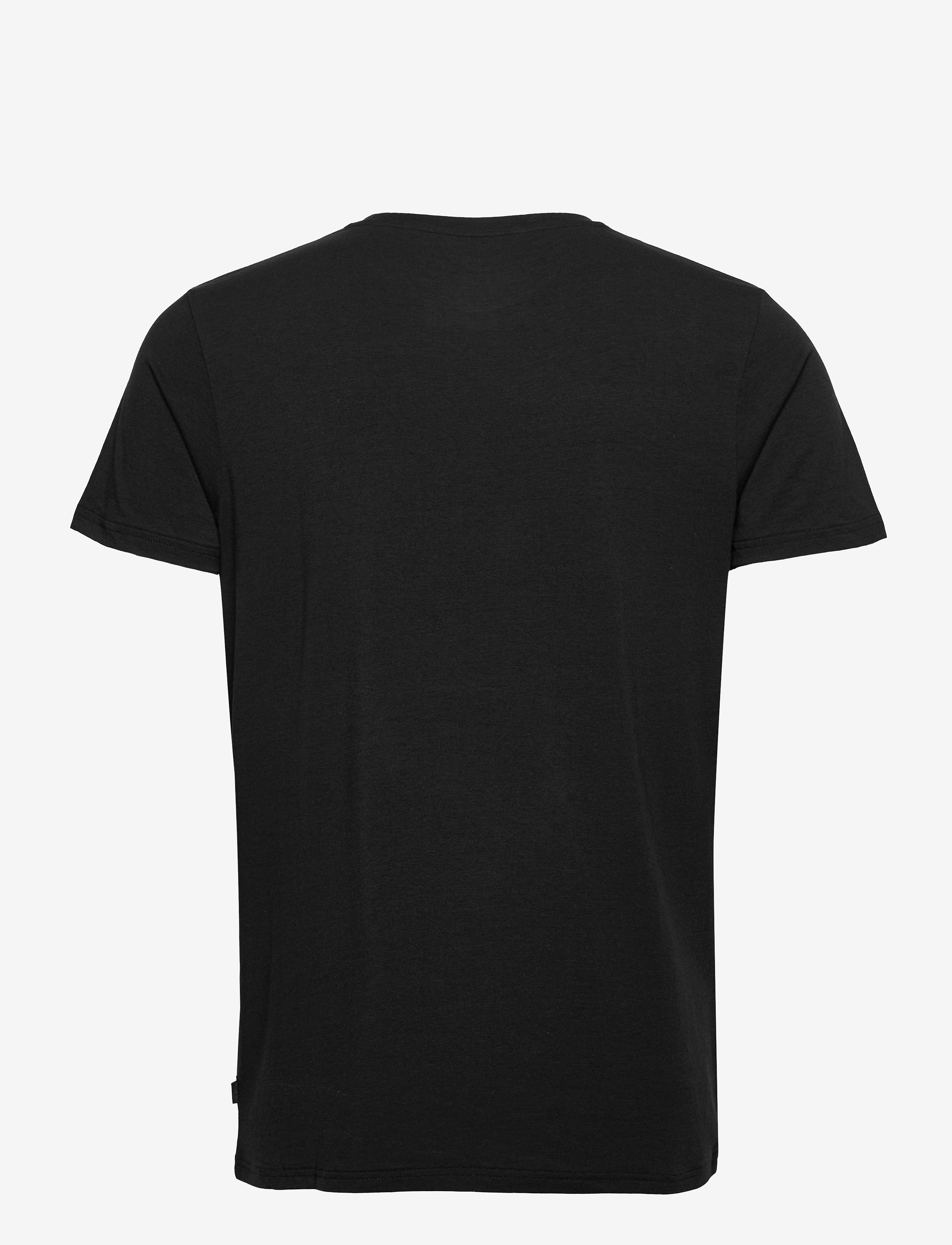 Resteröds - RTBamboo Tee. - stutterma bolir - svart - 2