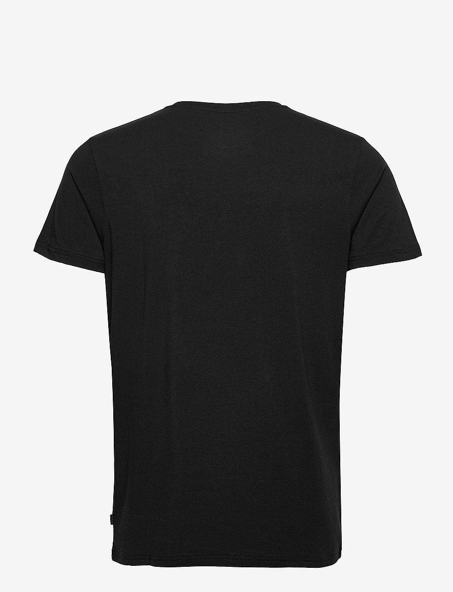 Resteröds - RTBamboo Tee. - stutterma bolir - svart - 2