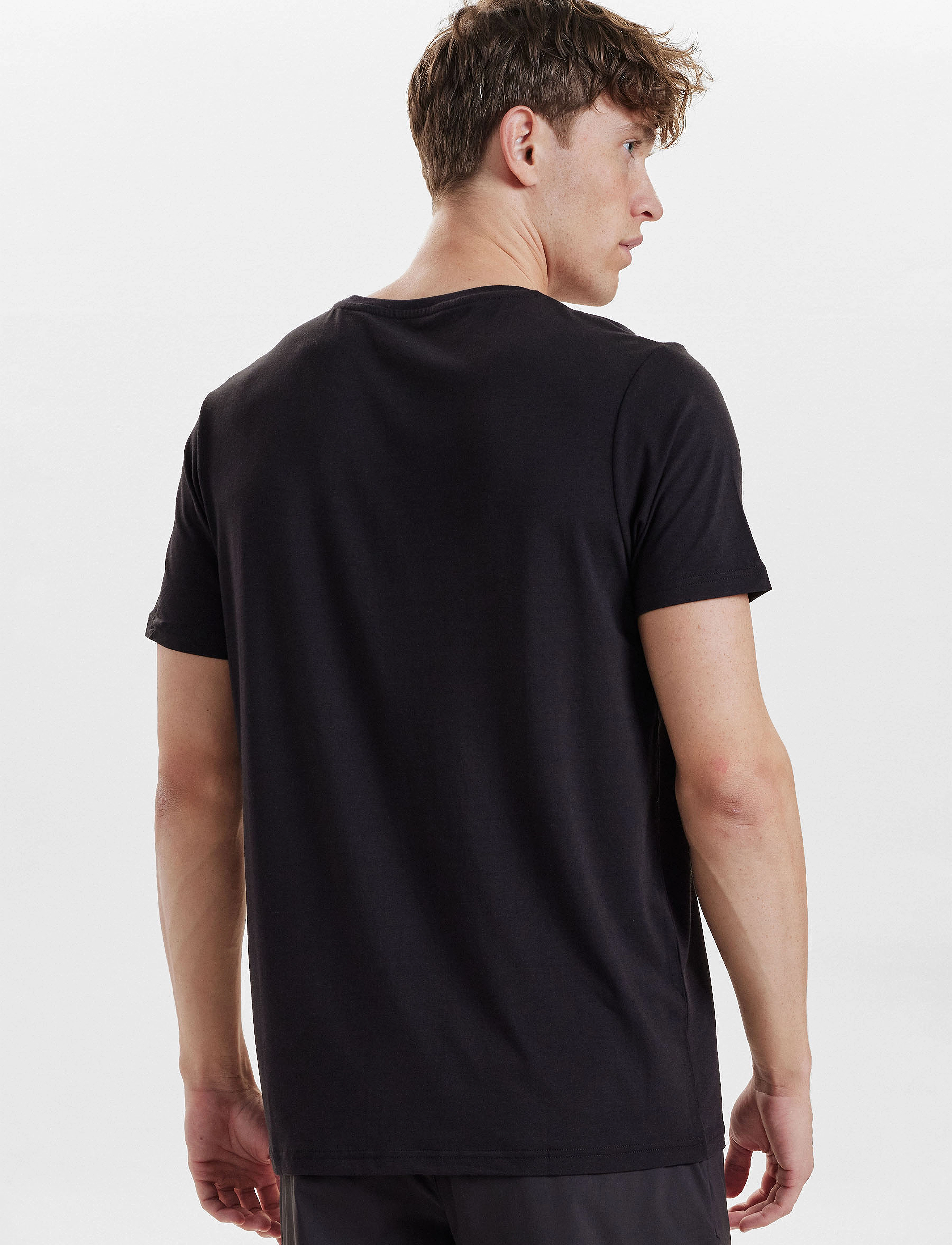 Resteröds - RTBamboo Tee. - short-sleeved t-shirts - svart - 4