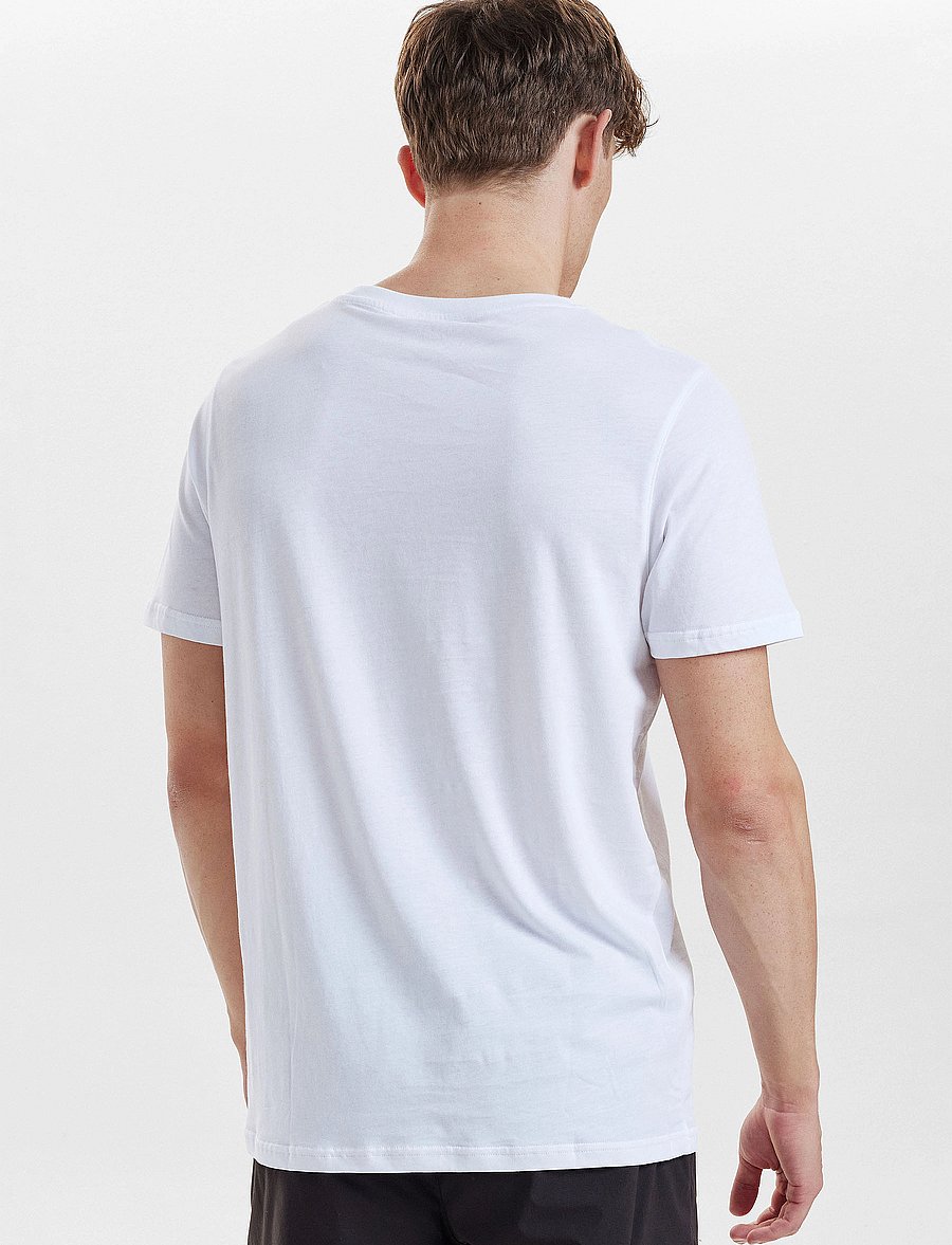 Resteröds - RTBamboo Tee. - stutterma bolir - vit - 4