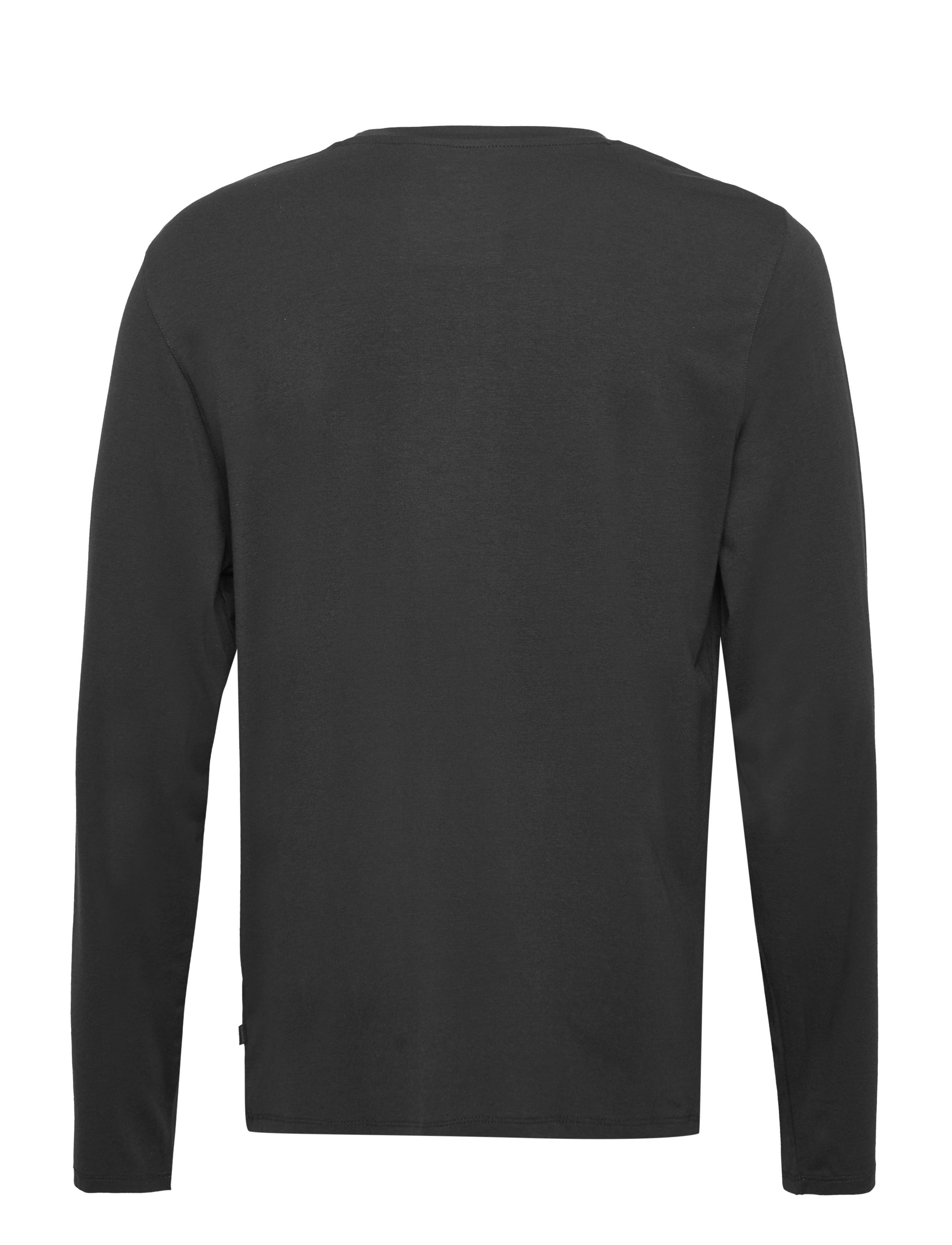 Resteröds - LONG SLEEVE TEE BAMBOO - svart - 1
