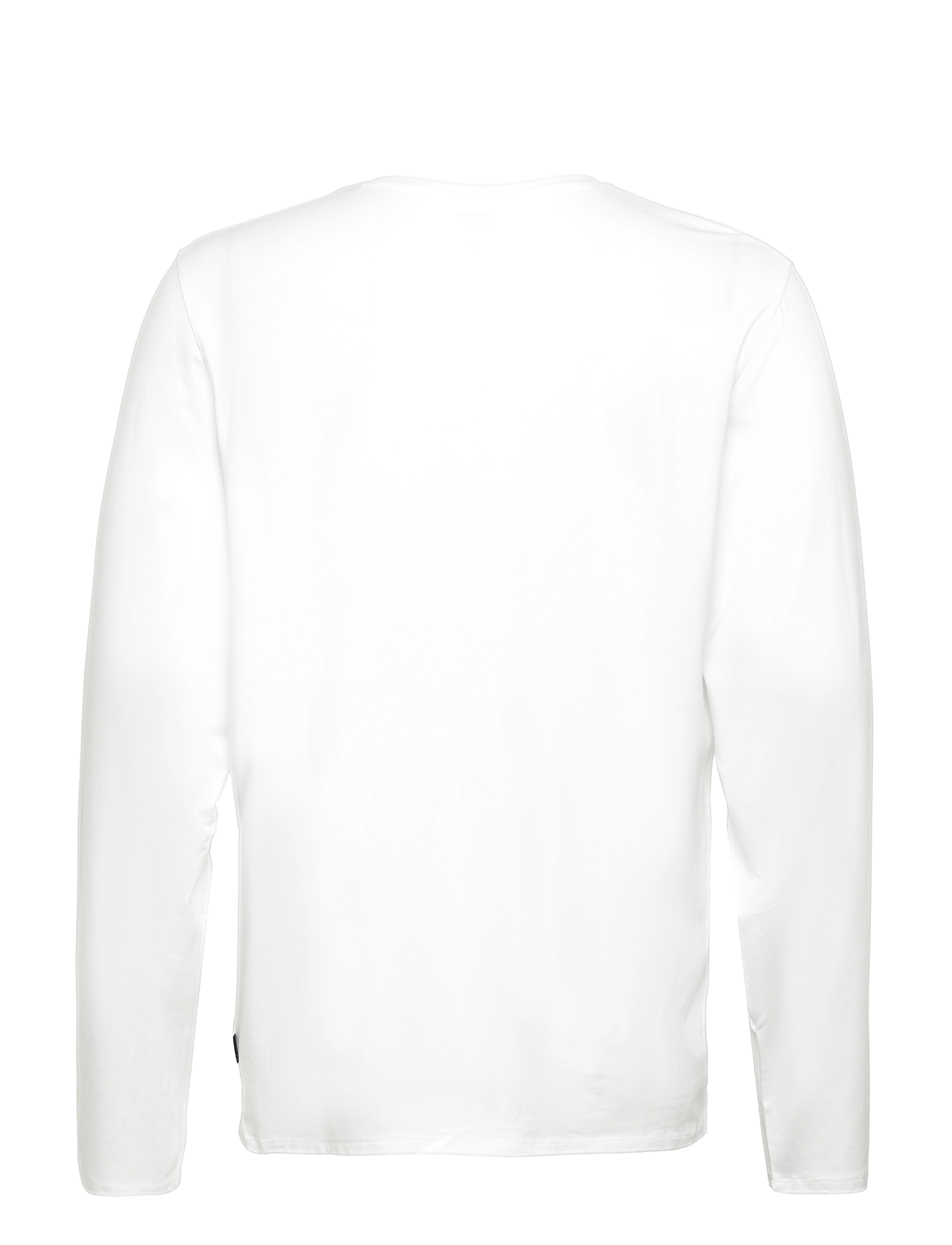 Resteröds - LONG SLEEVE TEE BAMBOO - vit - 1