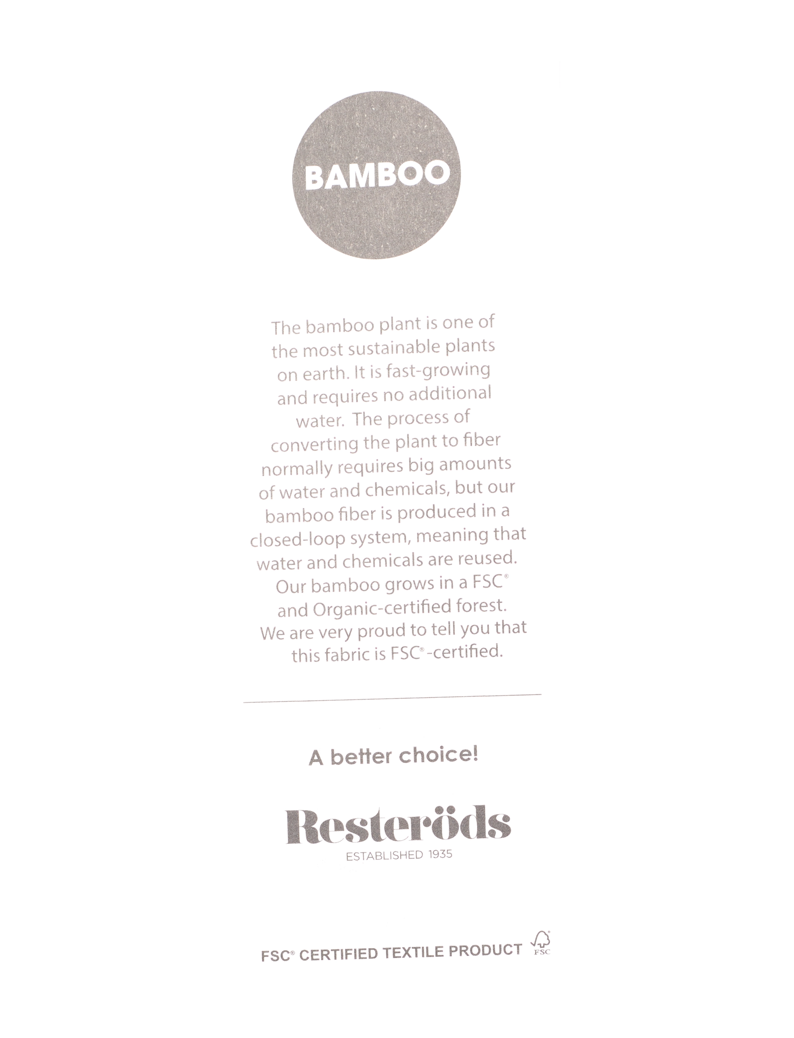 Resteröds - LONG SLEEVE TEE BAMBOO - vit - 2