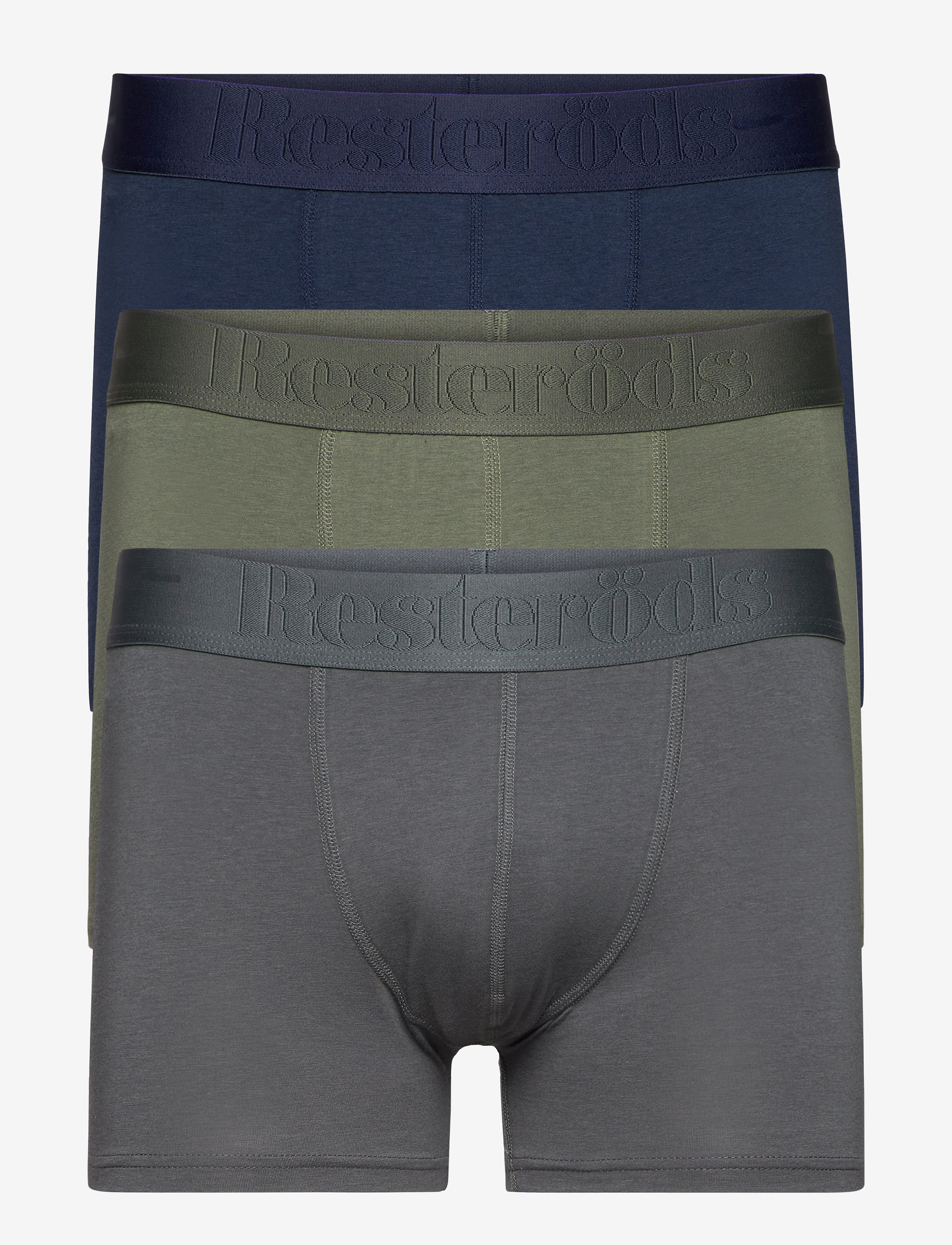 RESTERÖDS Rtgunnar Bamboo 3-Pack Grün - XL - Herren