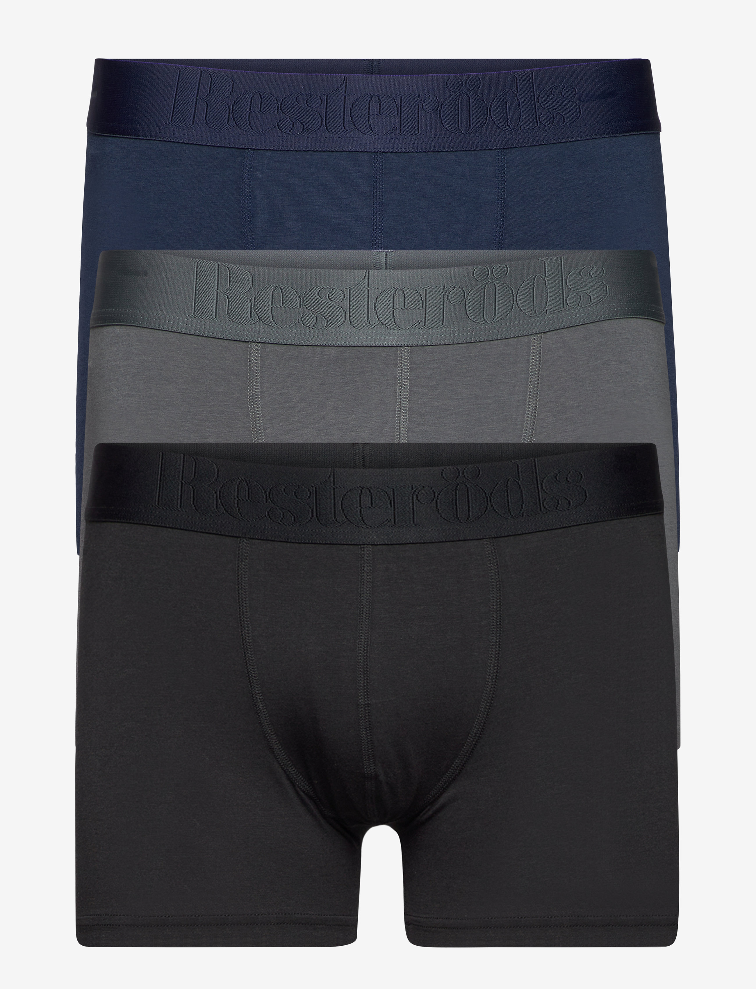RESTERÖDS Rtgunnar Bamboo 3-Pack Patterned - XXL - Herren