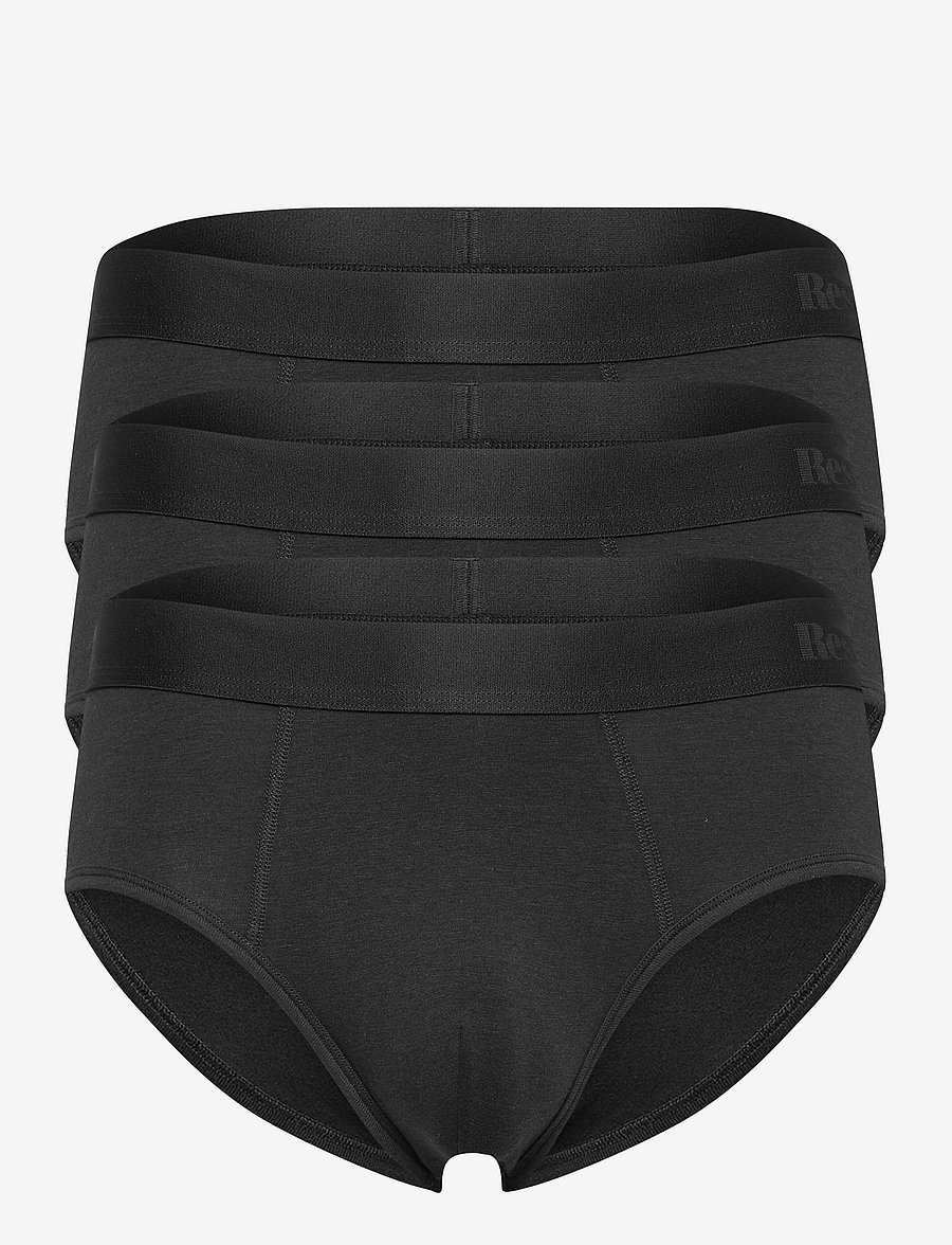 Resteröds - Brief 3-Pack Bamboo FSC - multipack underpants - svart - 0