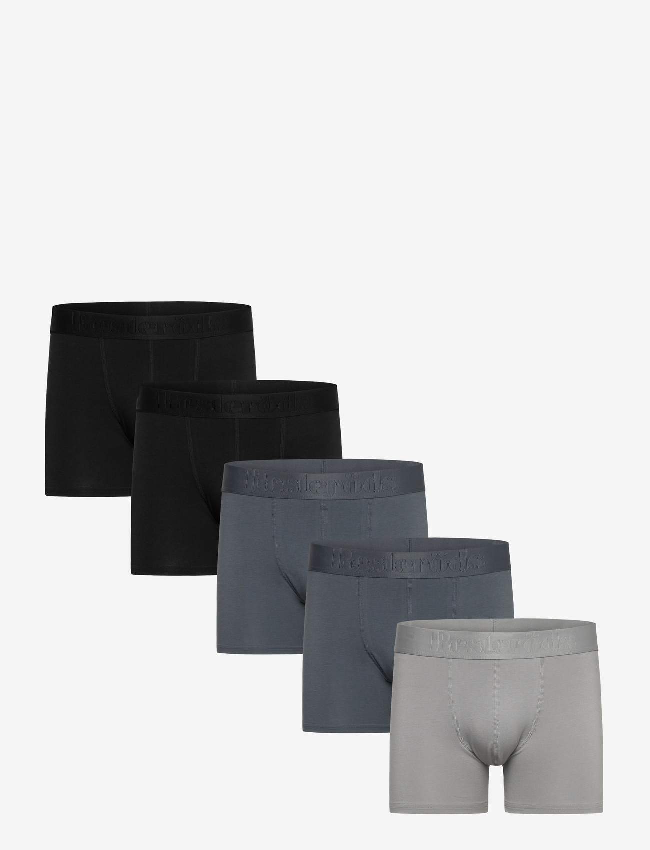 Resteröds - Gunnar Bamboo 5-pack, - multipack kalsonger - multicolou - 0