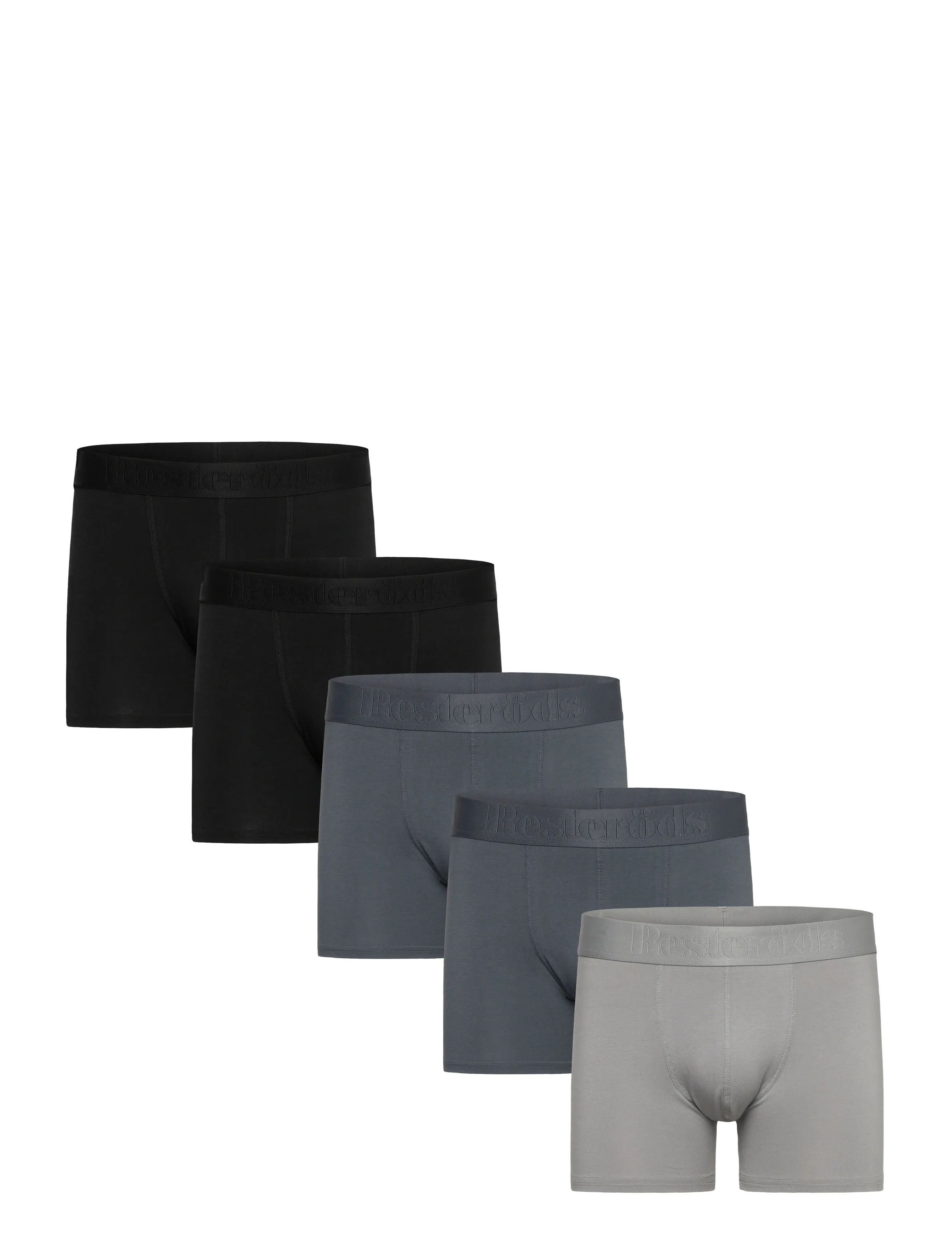 Resteröds Gunnar Bamboo 5-pack, - Christmas gifts for dad - MULTICOLOU / black