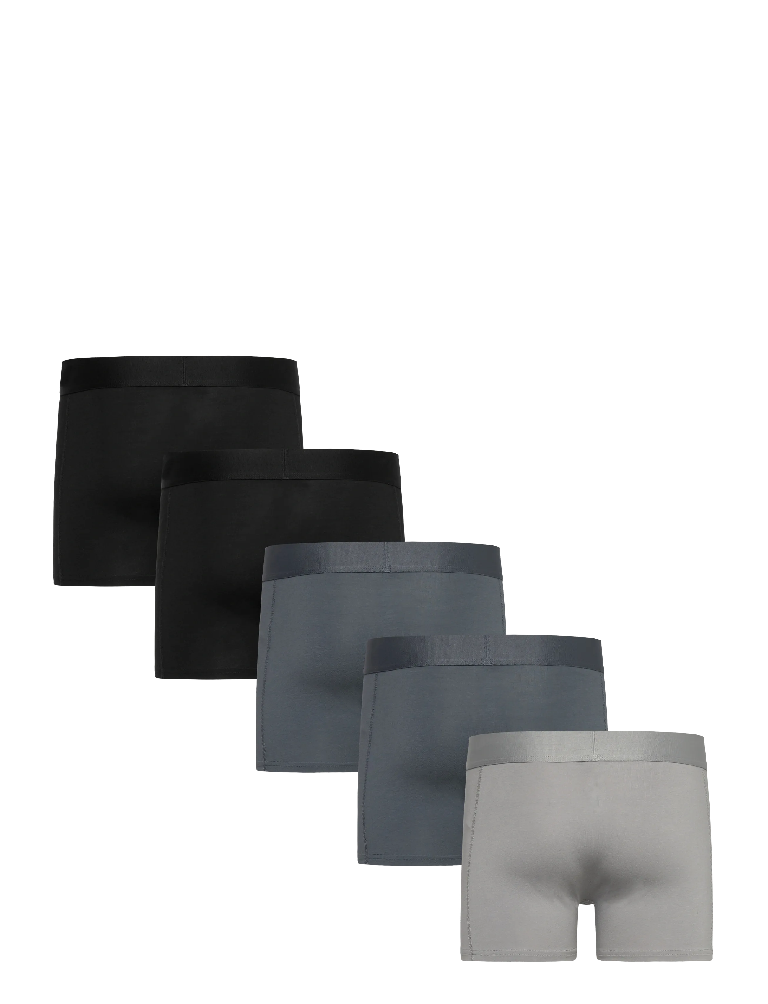 Resteröds - Gunnar Bamboo 5-pack, - trunks - multicolou - 1