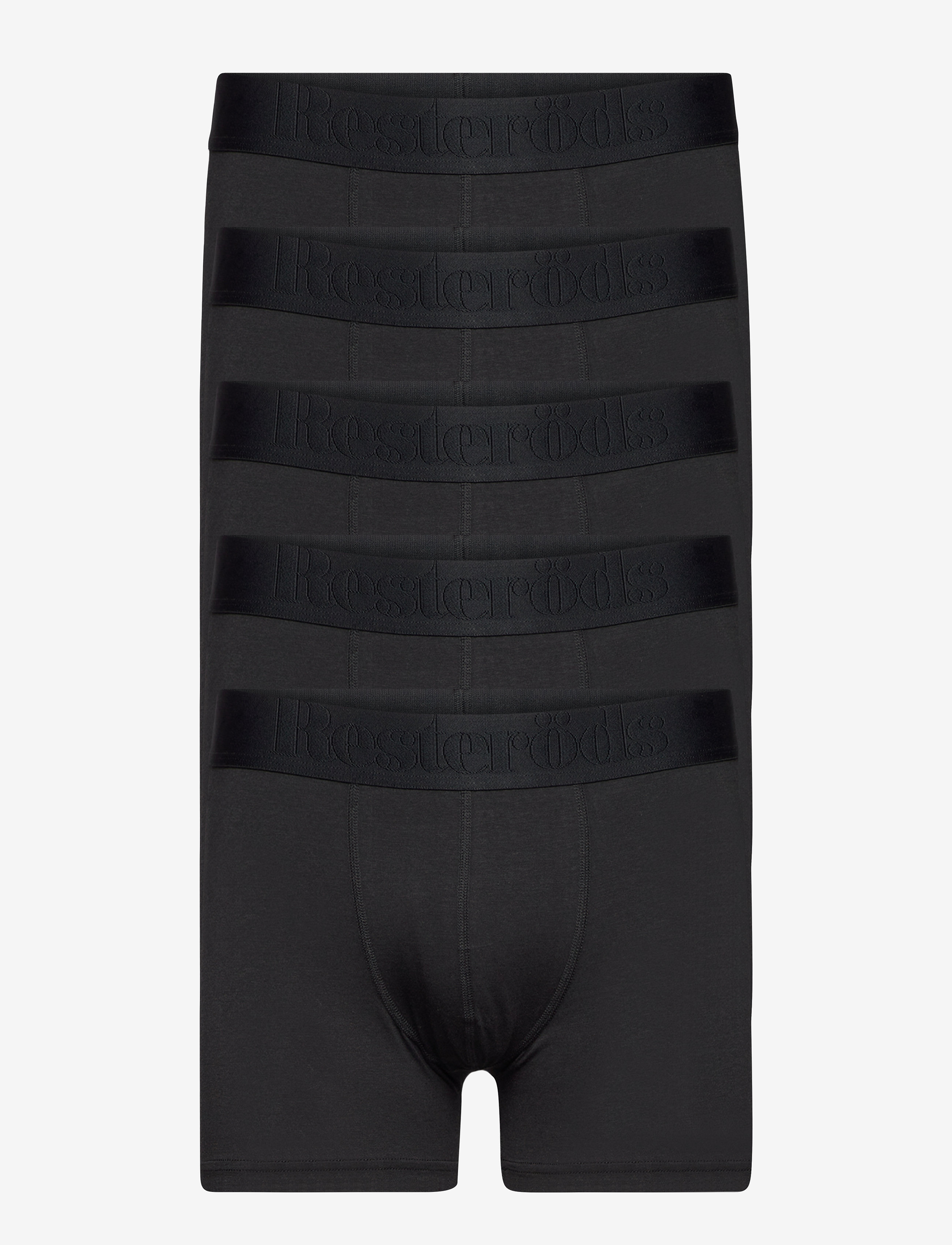 Resteröds Gunnar Bamboo 5-Pack,, S, Underwear, Schwarz - Boxers, Männerswear