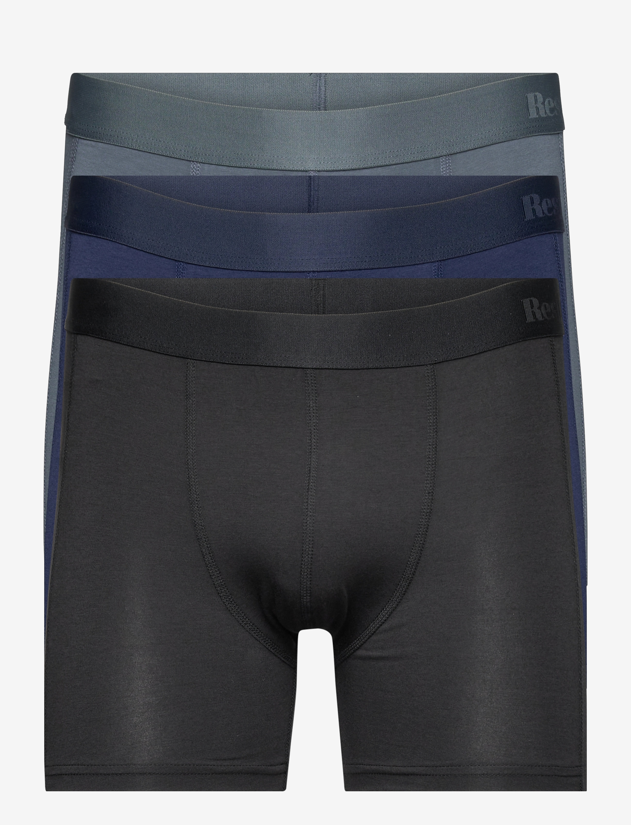 RESTERÖDS Kalle Bamboo 3-Pack Blau - S - Herren