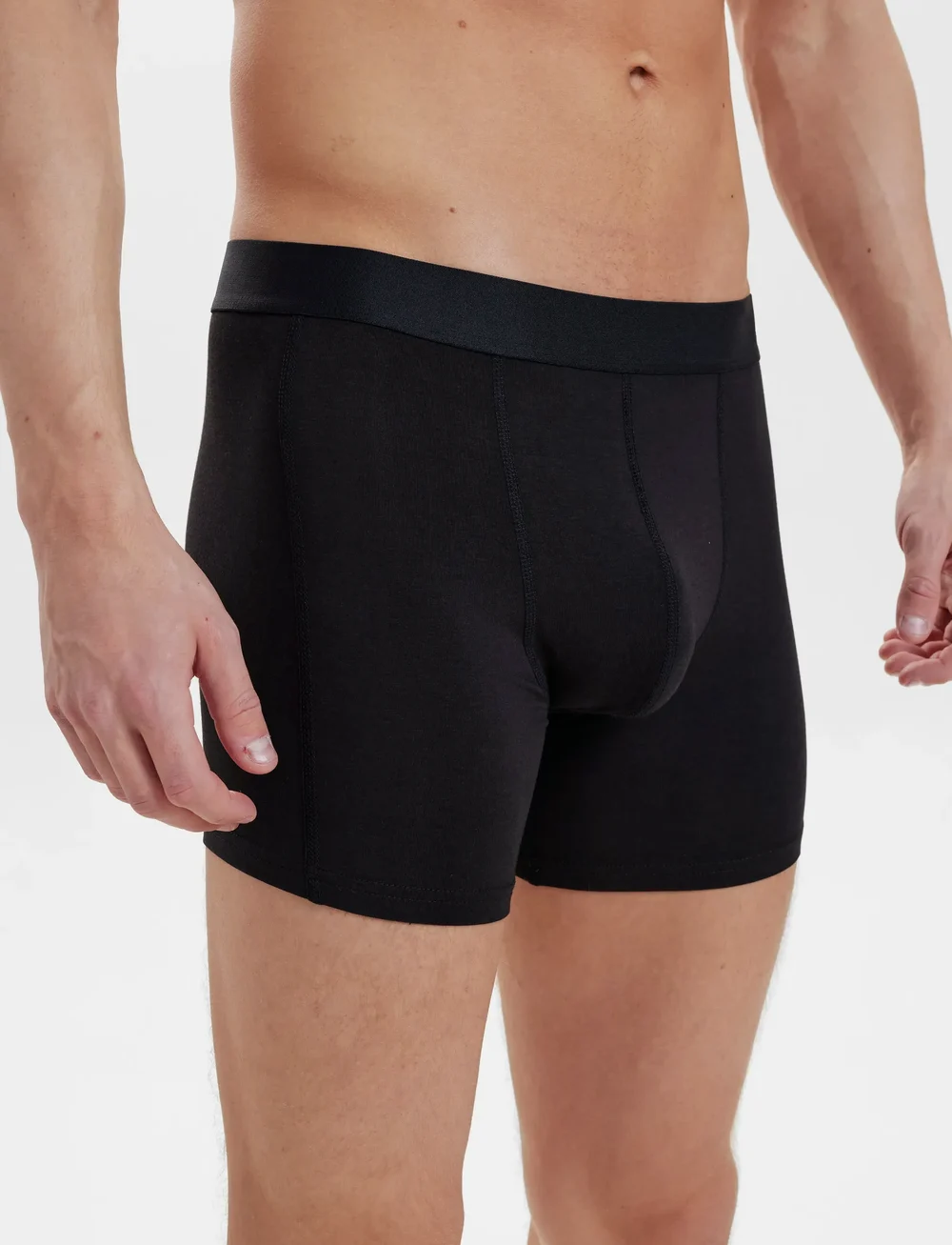 Resteröds - Kalle Bamboo 3-Pack - aluspükste mitmikpakk - svart - 4