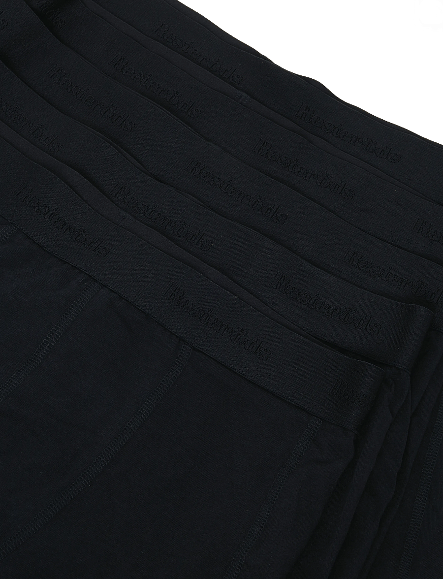 Resteröds - Kalle Bamboo 5-Pack - unterhosen im multipack - black - 2