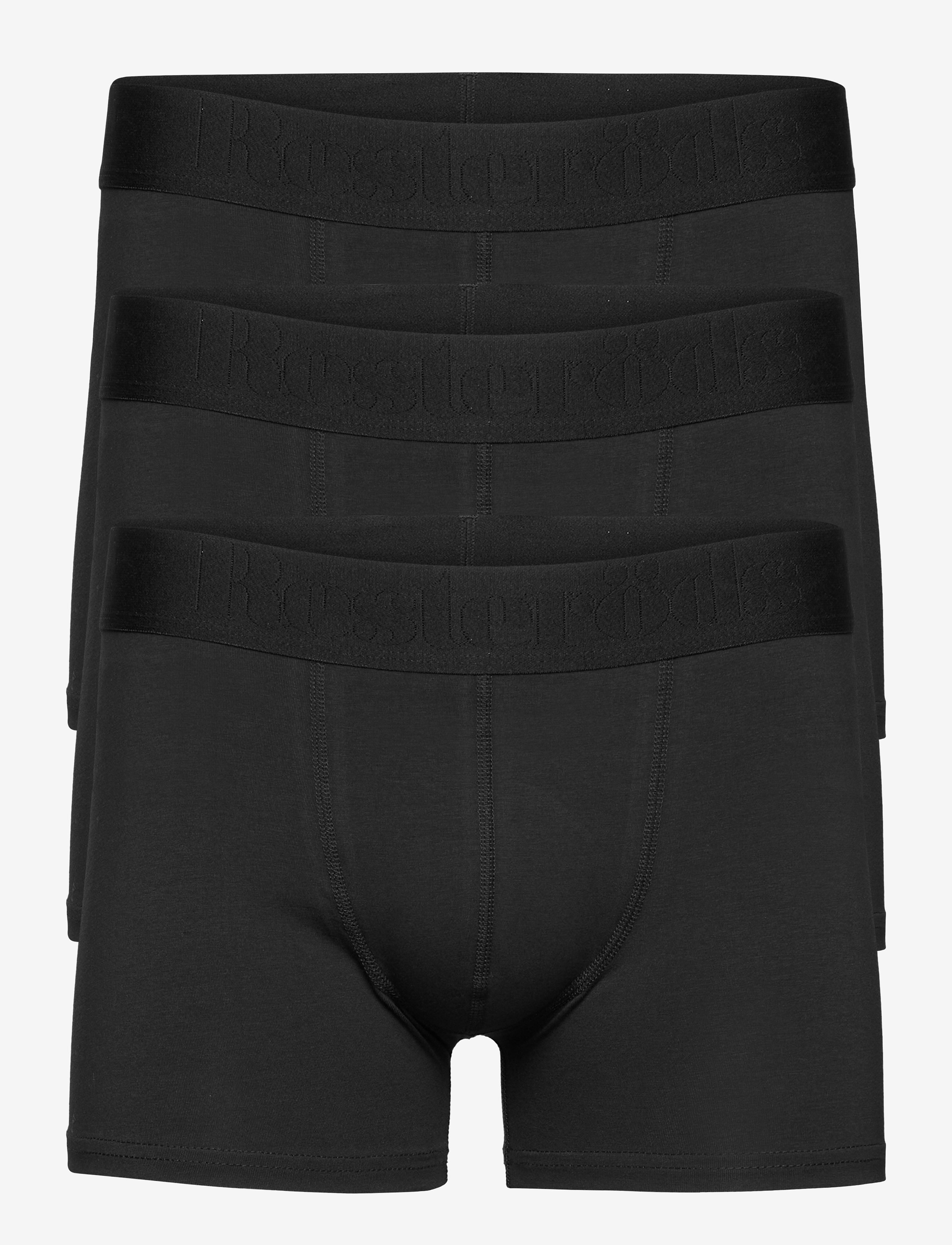 Resteröds Gunnar Cotton 3-Pack, XL, Underwear, Schwarz - Boxers, Männerswear