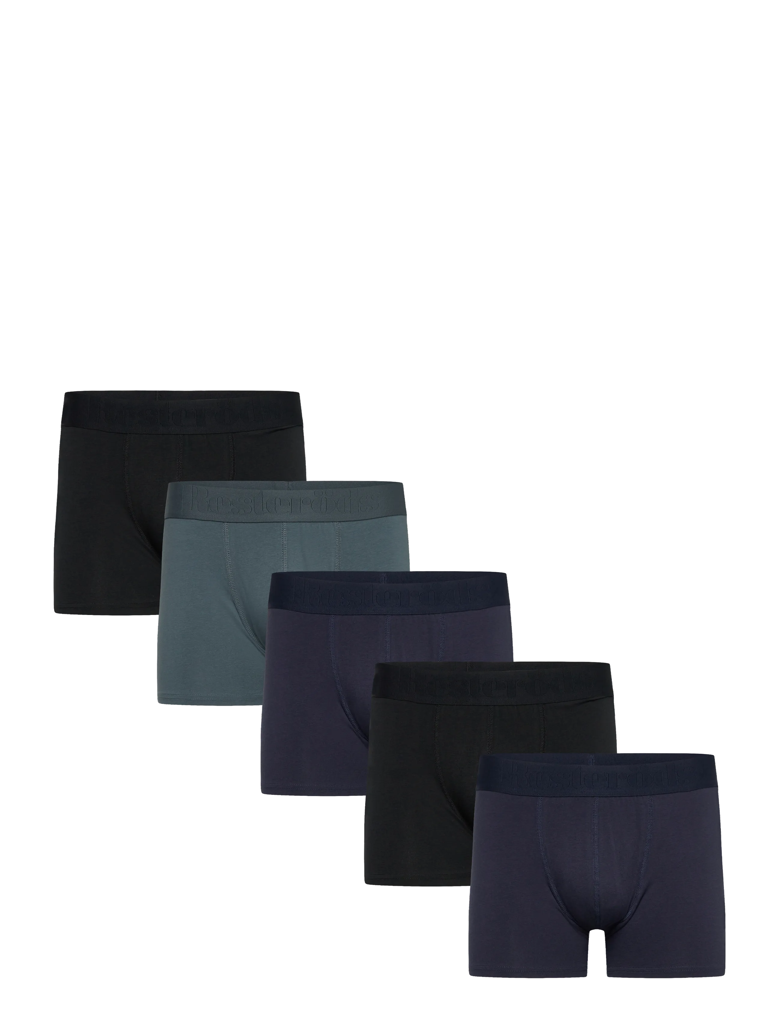 Resteröds RTGunnar Cotton 5-pack - Boxers - MULTICOLOU / black